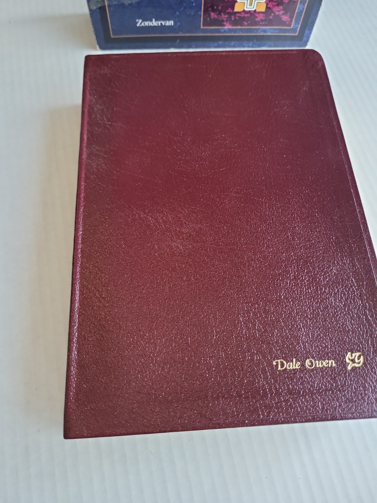 NIV Study Bible Zondervan 10th Anniversary Edition XL Bonded Leather Burgundy