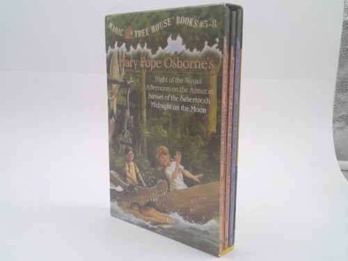 Magic Tree House Books 5-8 Boxed Set: Night of the Ninjas; Afternoon on the…