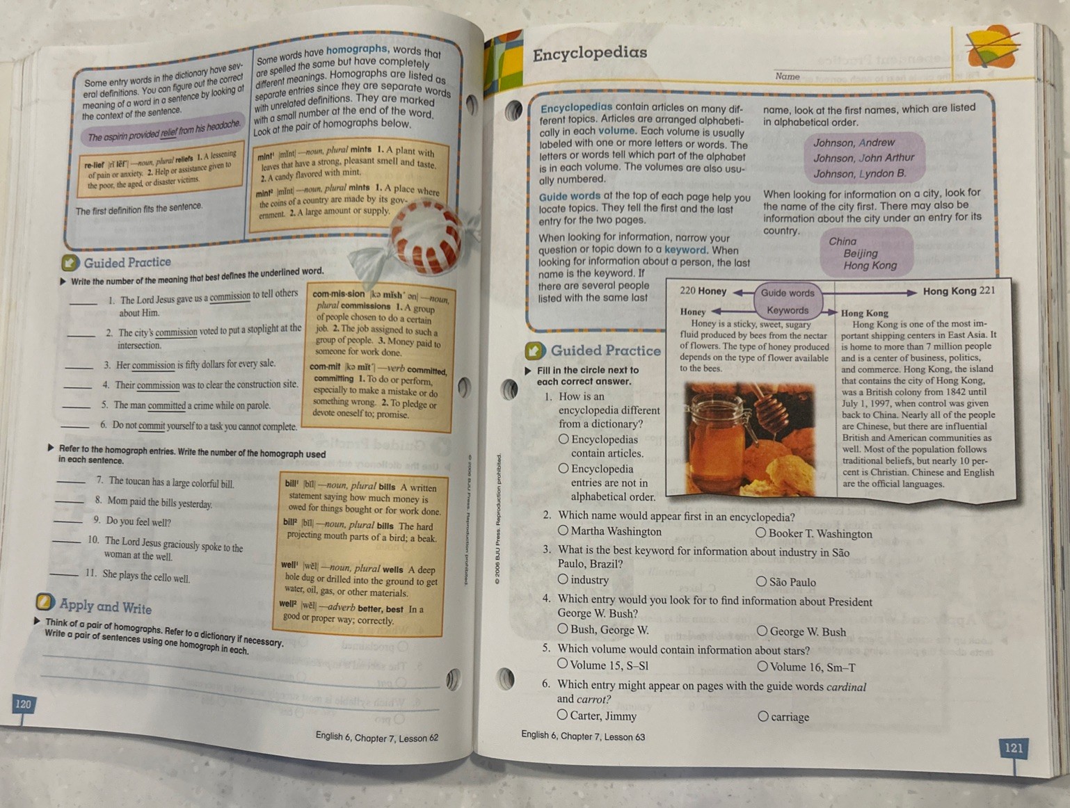English 6 Student Worktext by Not Available (Trade Paperback)