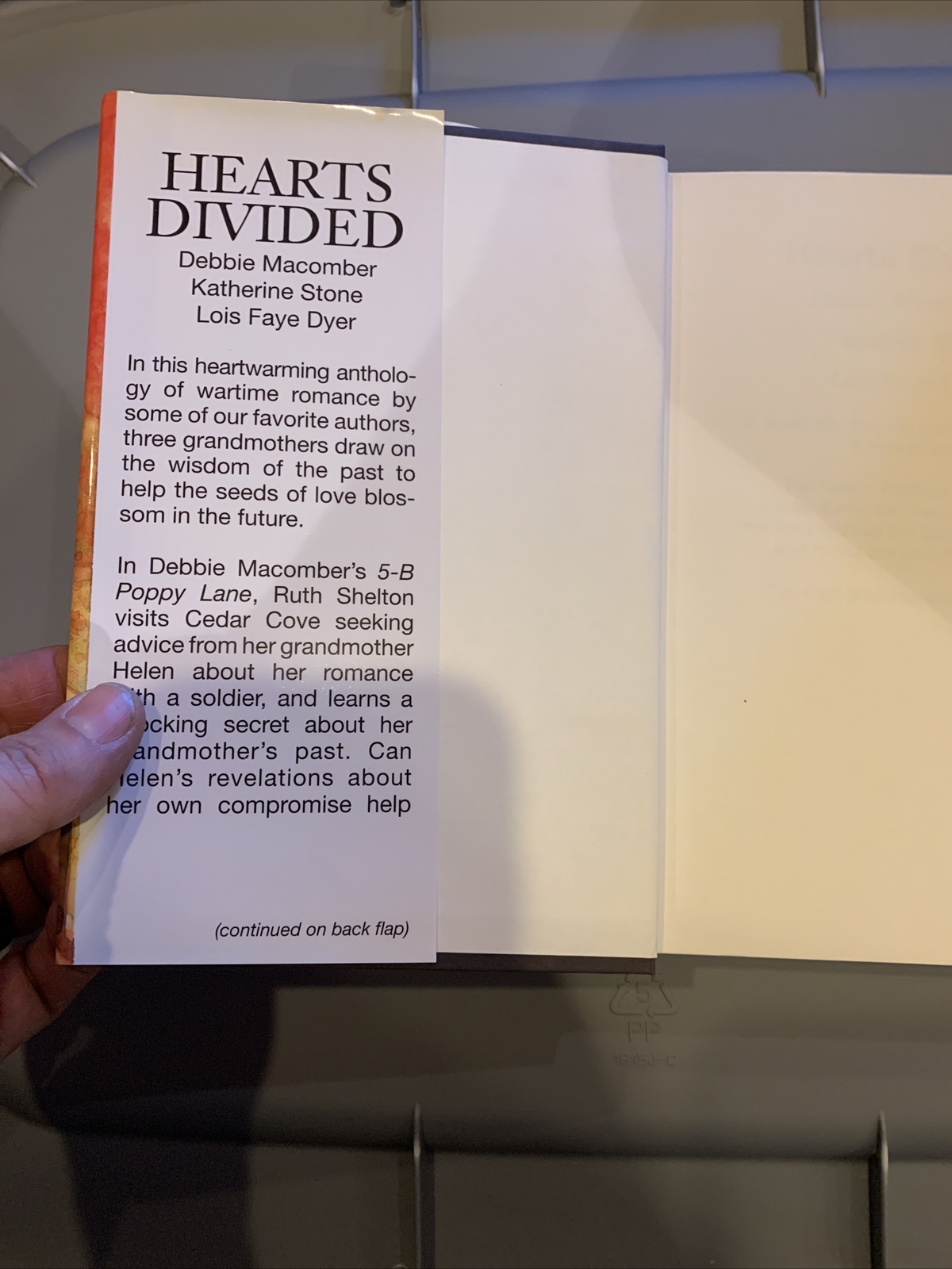 Hearts Divided Hardcover 428 Pages Like New Condition!