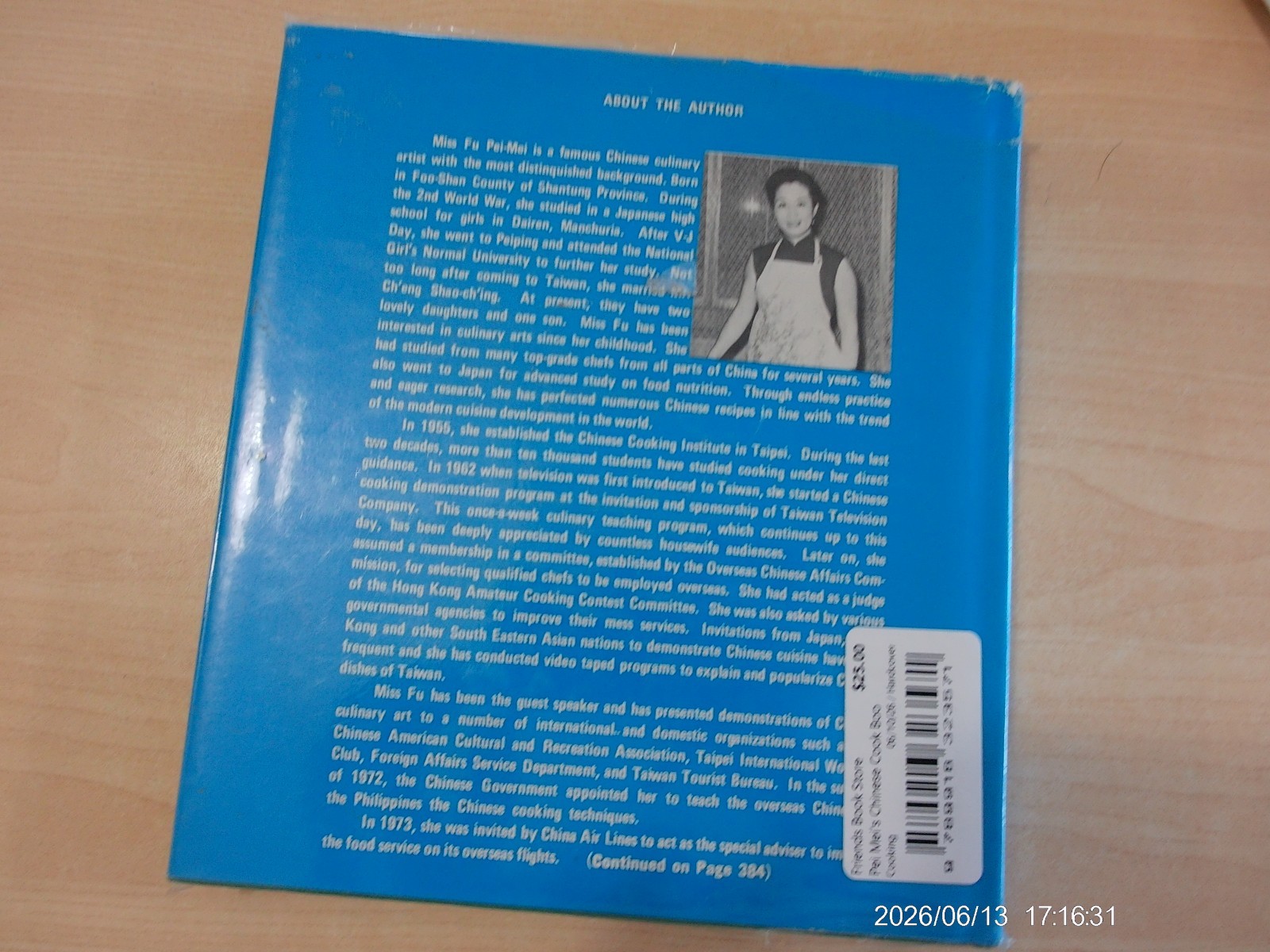 Pei Mei’s Chinese Cook Book – Volume II- (1974, HB)