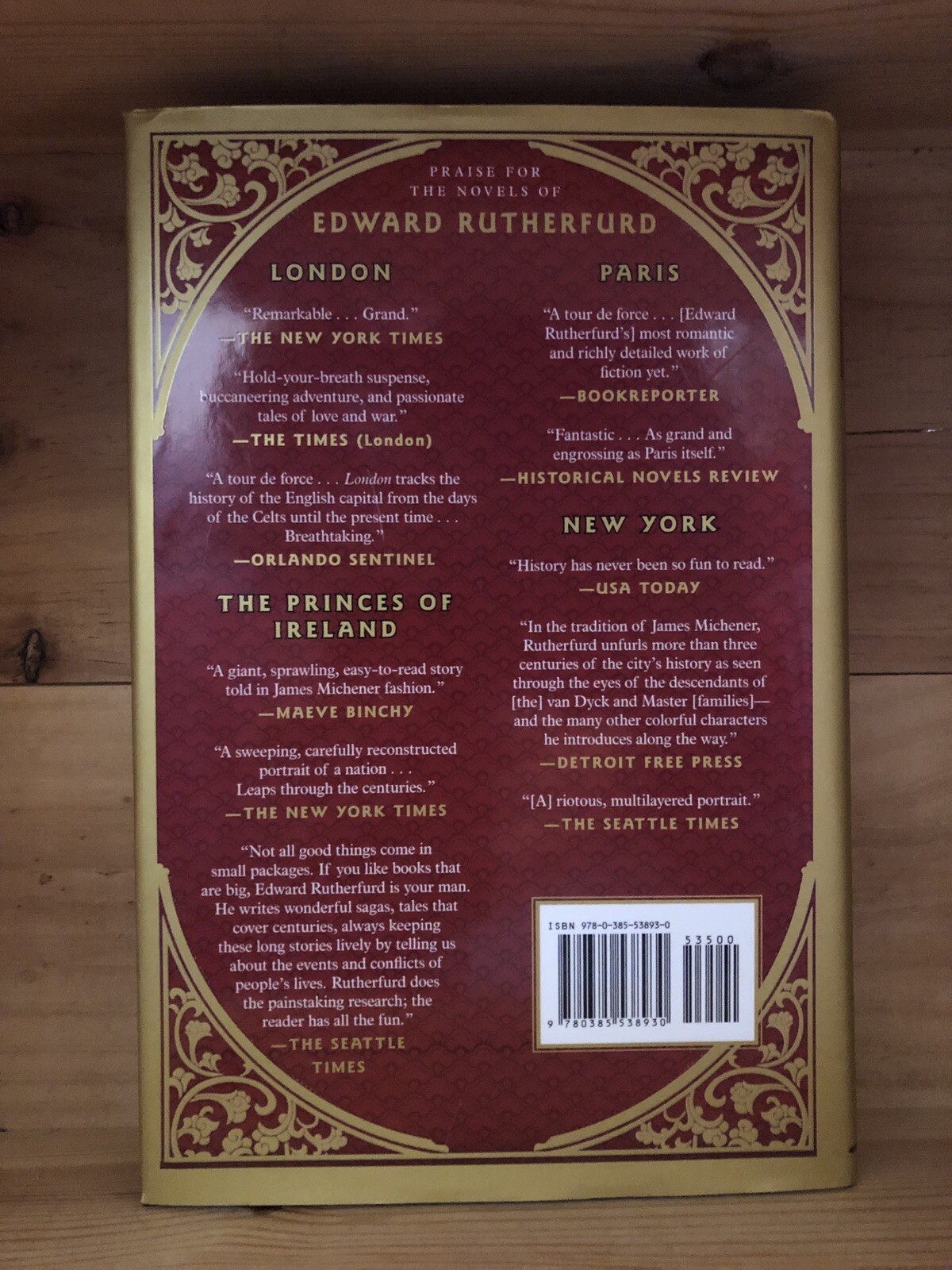 China The novel Hardcover by Edward Rutherfurd FIRST EDITION HC/DJ 2021