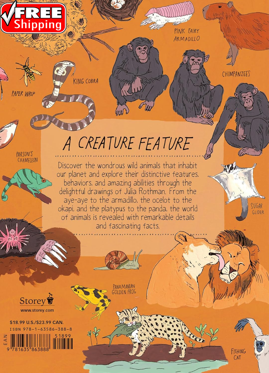 Wildlife Anatomy: the Curious Lives & Features of Wild Animals around the World