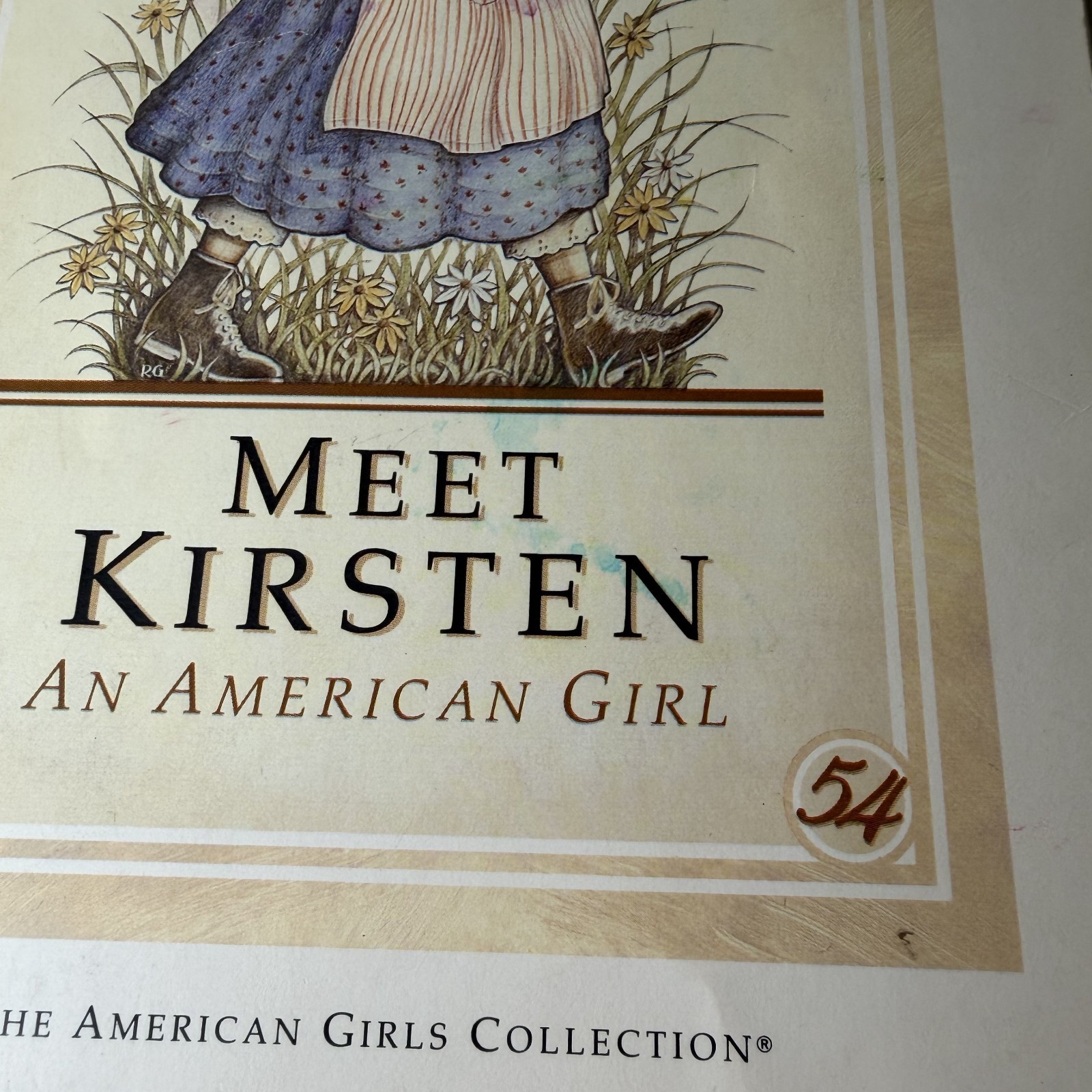 American Girl KIRSTEN Books 1854 Complete Set 1-6 Pleasant Co First Editions ‘86