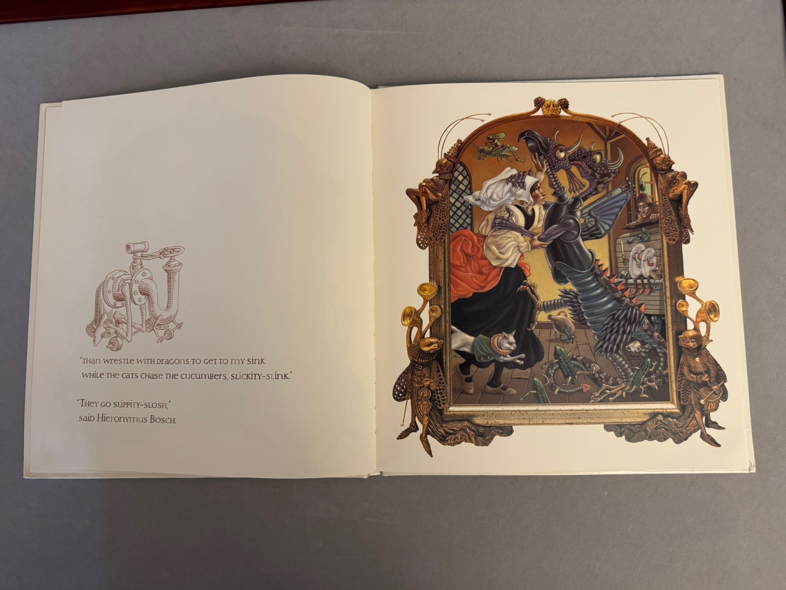 Pish Posh Said Hieronymus Bosch Dillons Willard RARE Trumpet Club HC LRG Format