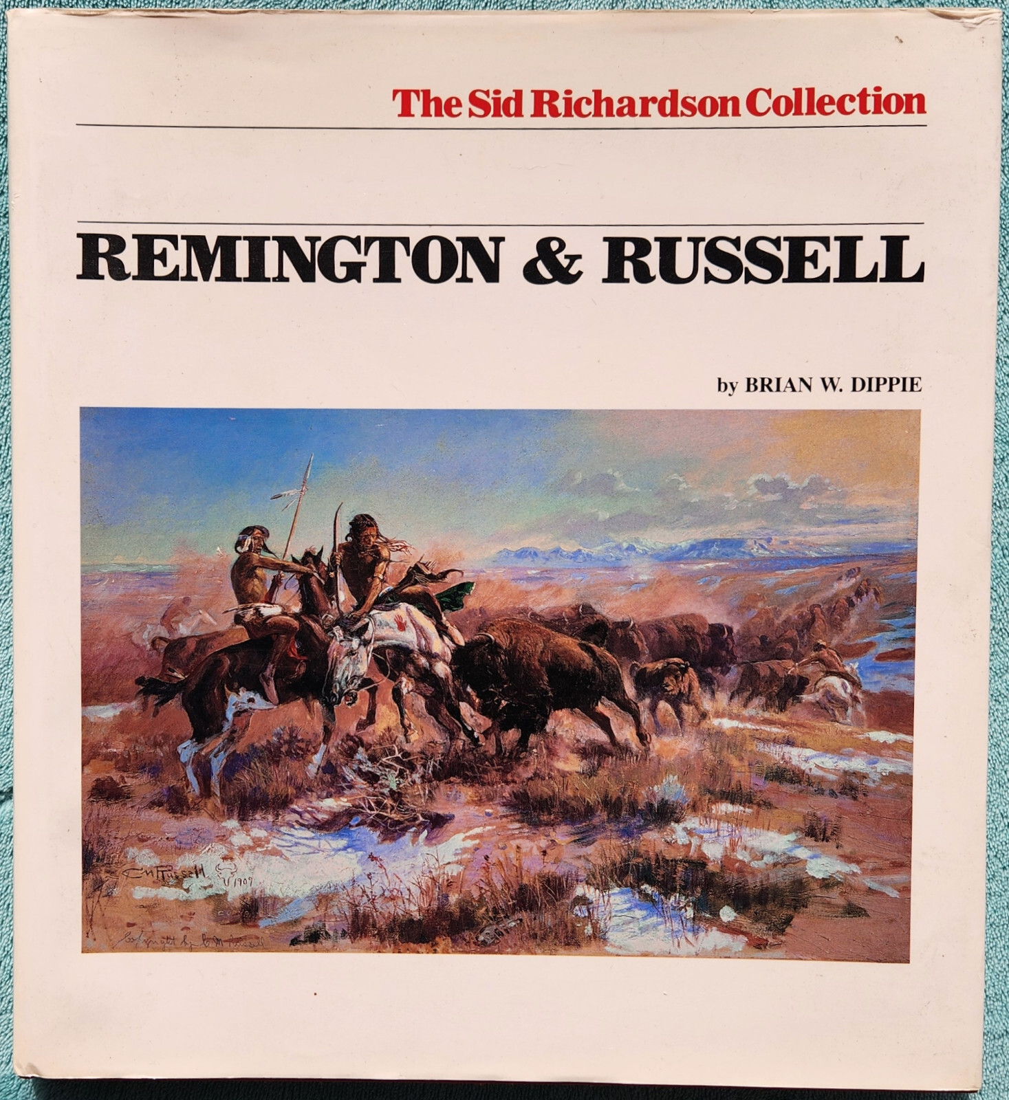 The Sid Richardson Collection Remington & Russell 1984 Jumbo Hardcover 188 Pages