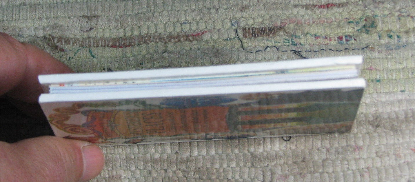 The Unfolding World MYSTERIOUS PLACES 1993 First Edition Mini Hardcover Foldout