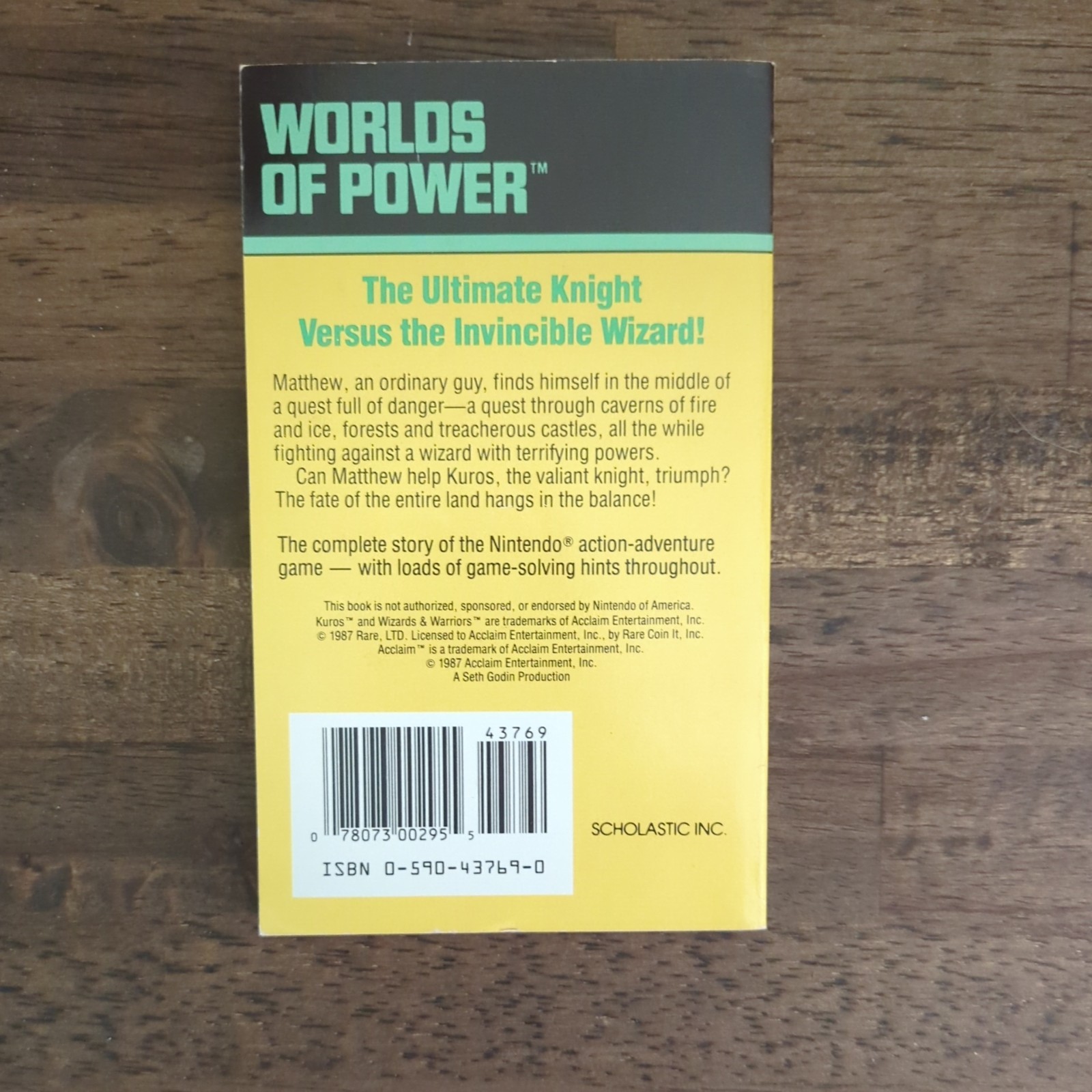 Worlds of Power F.X. Nine Wizards & Warriors Worlds of Power