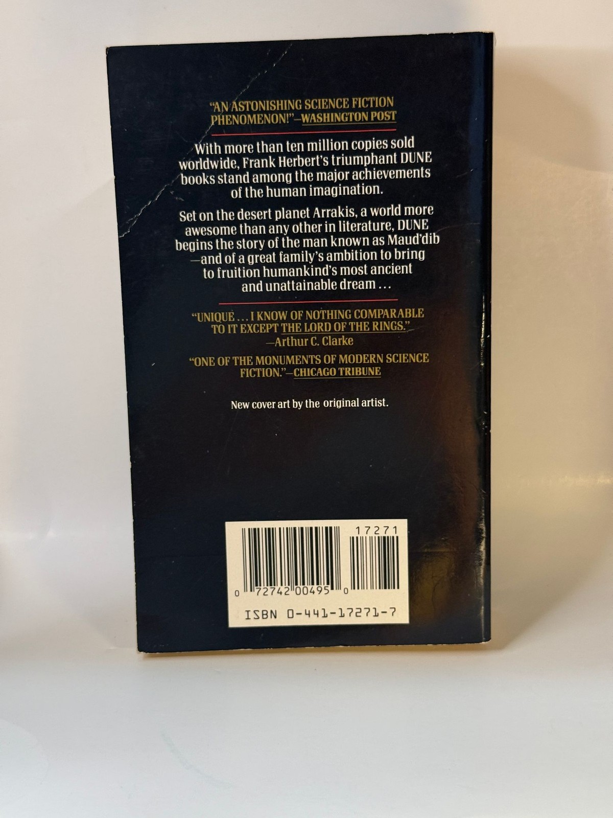 Frank Herbert Dune Paperback Special 25th Anniversary Edition Ace SciFi Classic
