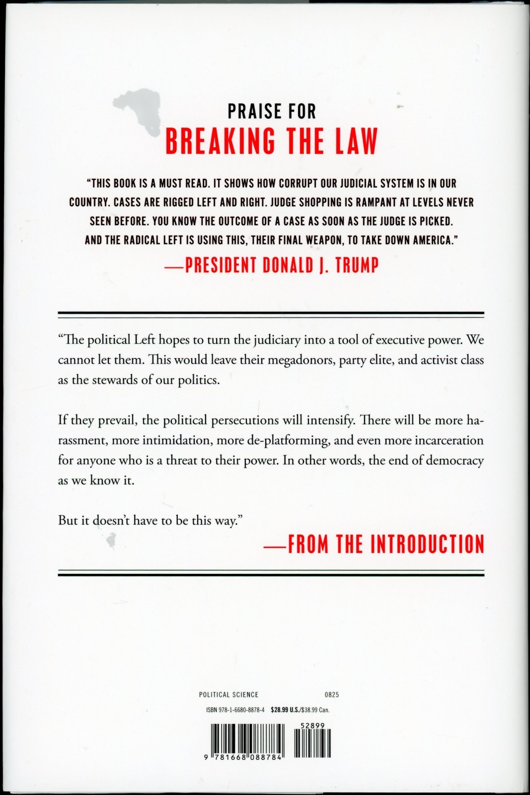 Breaking the Law : Exposing the Weaponization of America’s Legal System Against