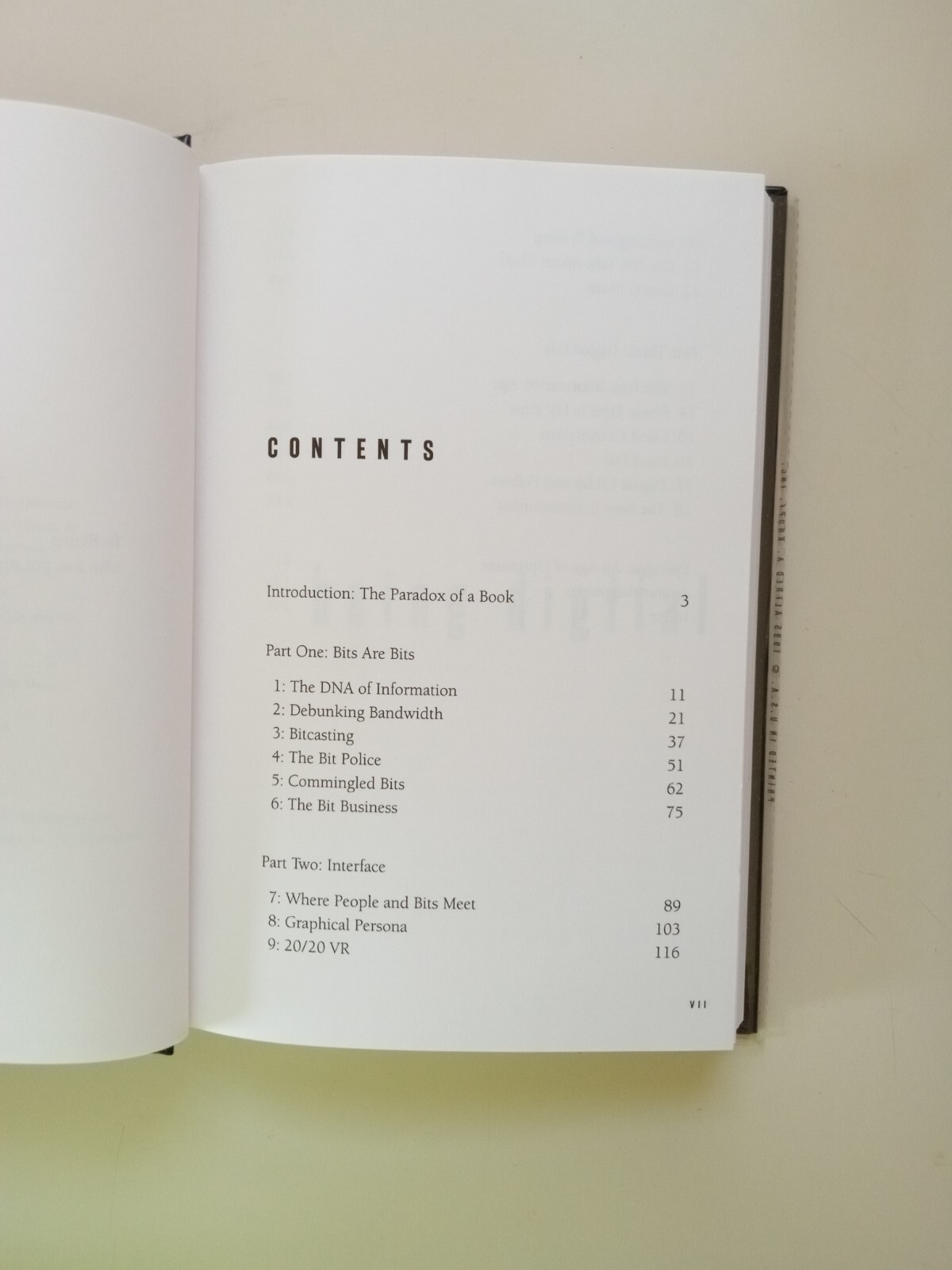 Being Digital by Nicholas Negroponte (1995, Hardcover)