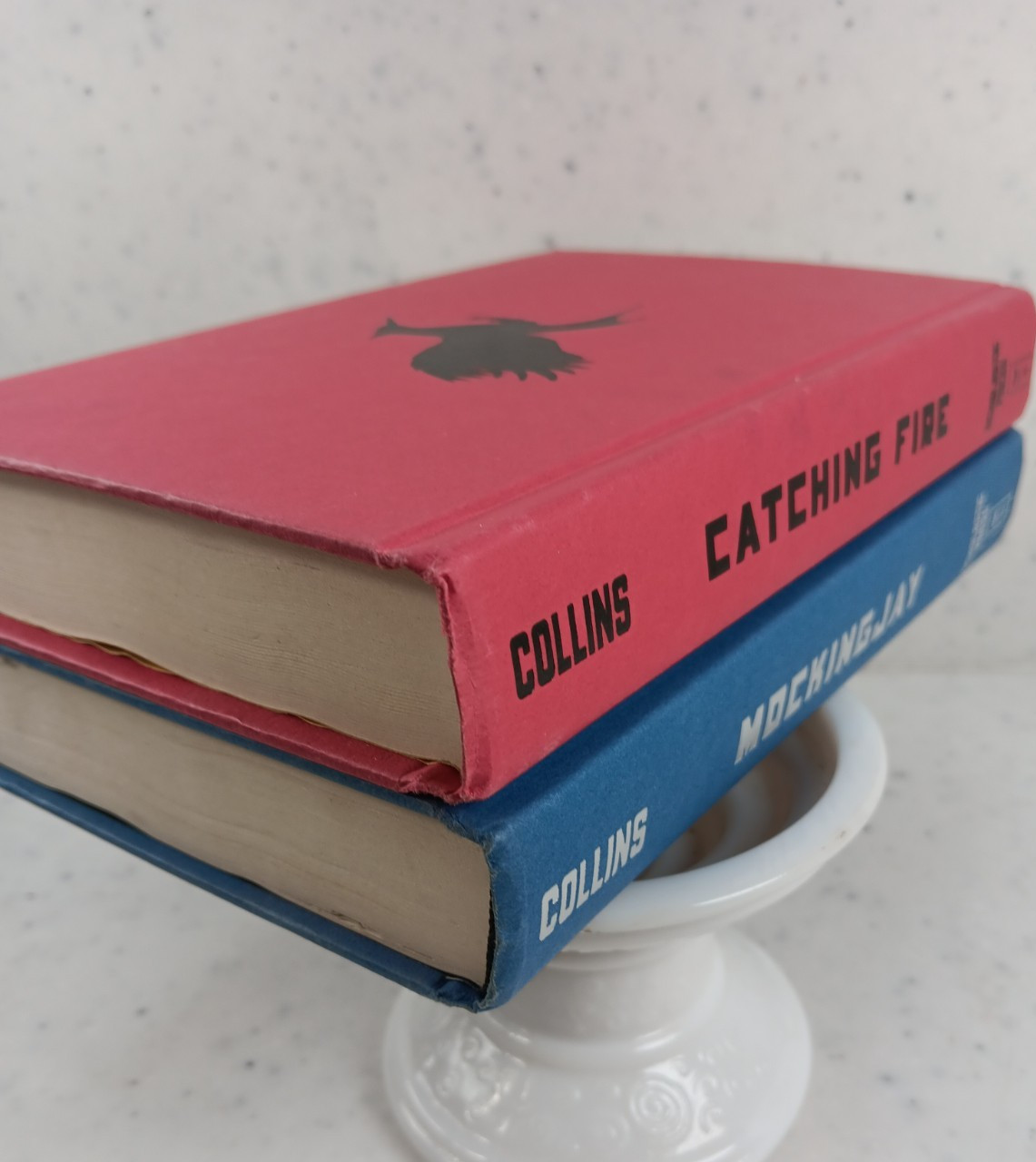 Catching Fire And Mockingjay By Suzanne Collins Hardcover Books Hunger games