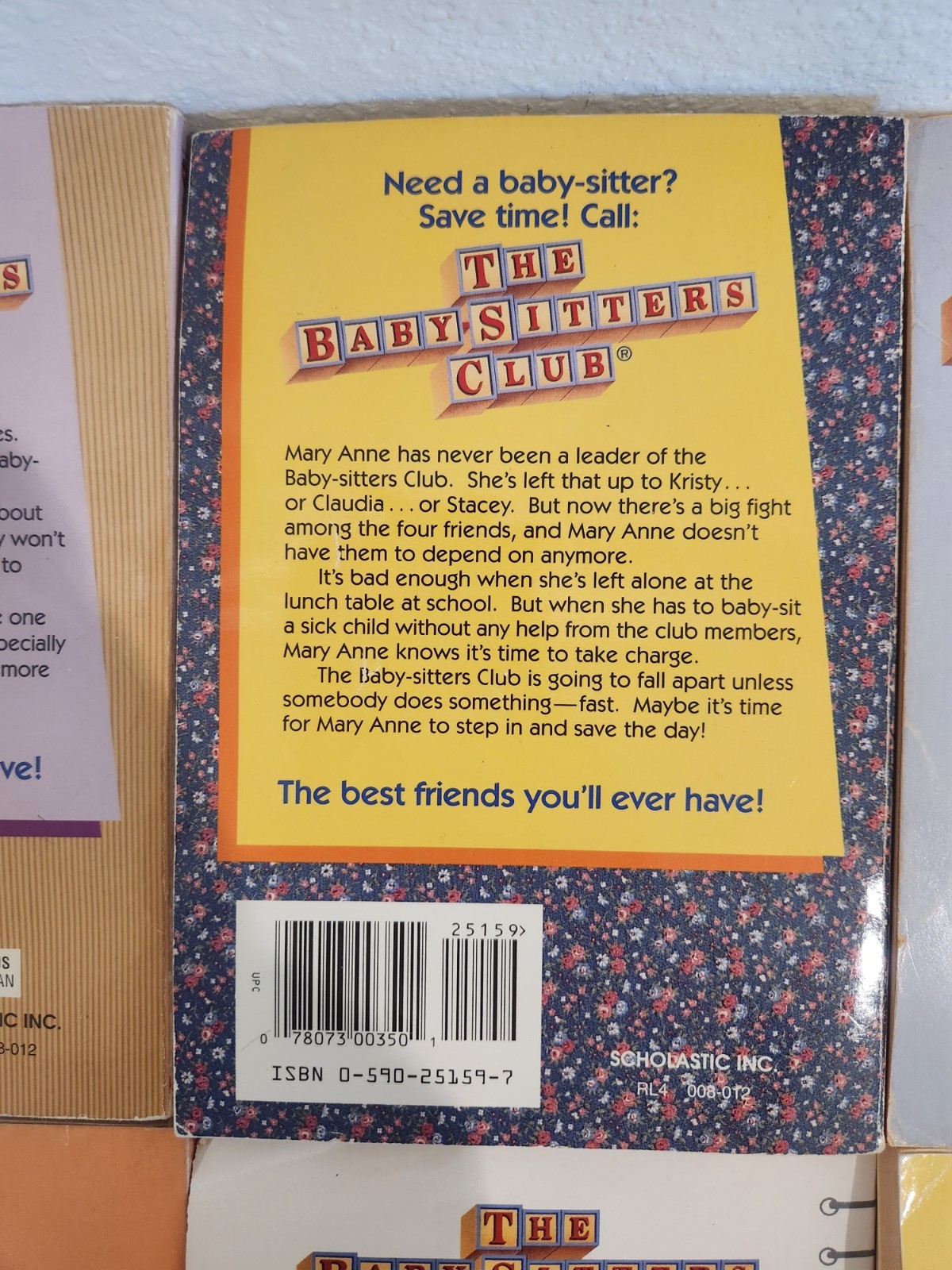 The Baby-Sitters Club Books #1-5, 7-9, Notebook & BSC by Ann M. Martin Paperback