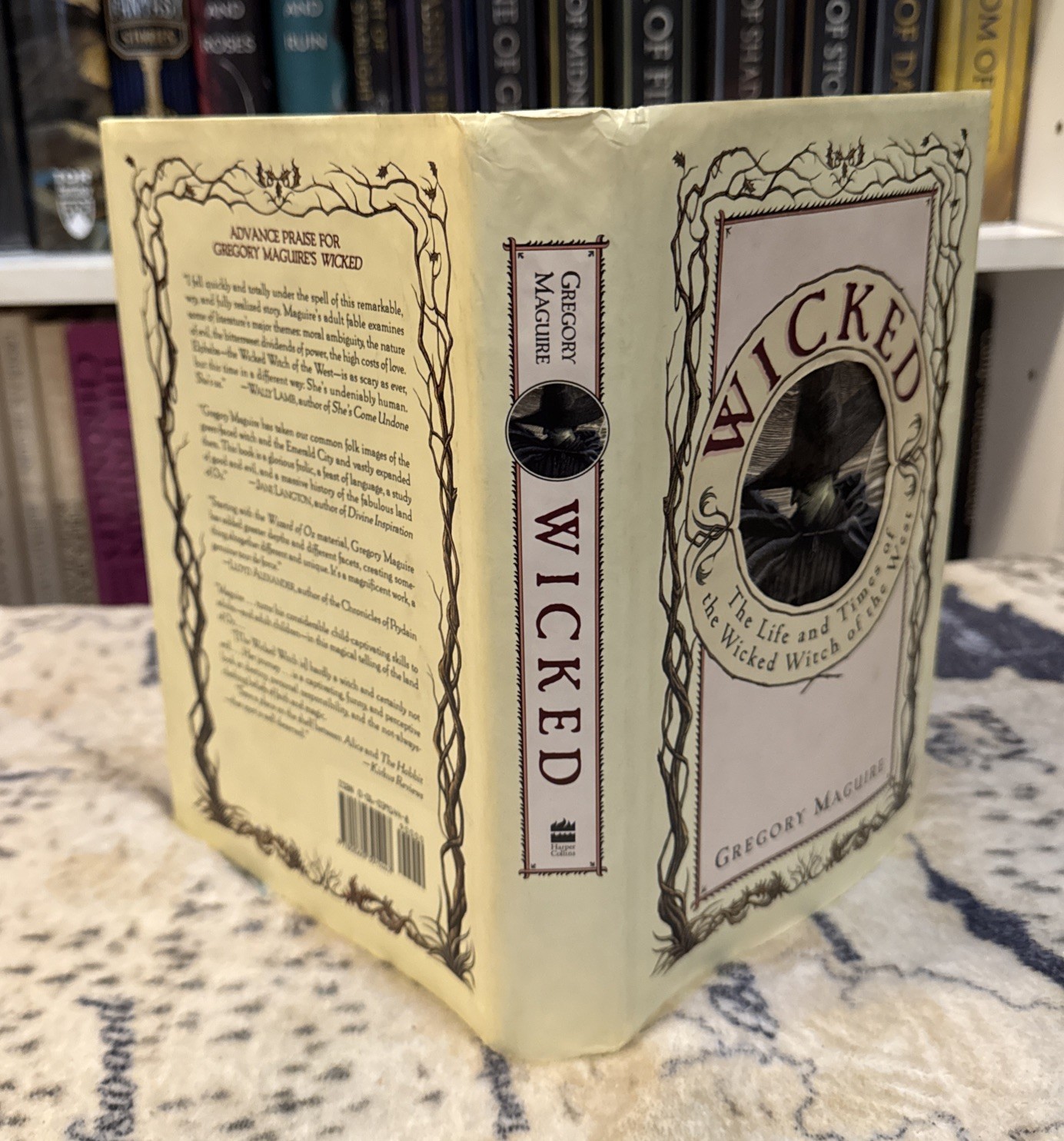 Wicked Life And Times — Gregory Maguire (HC) First Edition/Print, 1st/1st, HCDJ