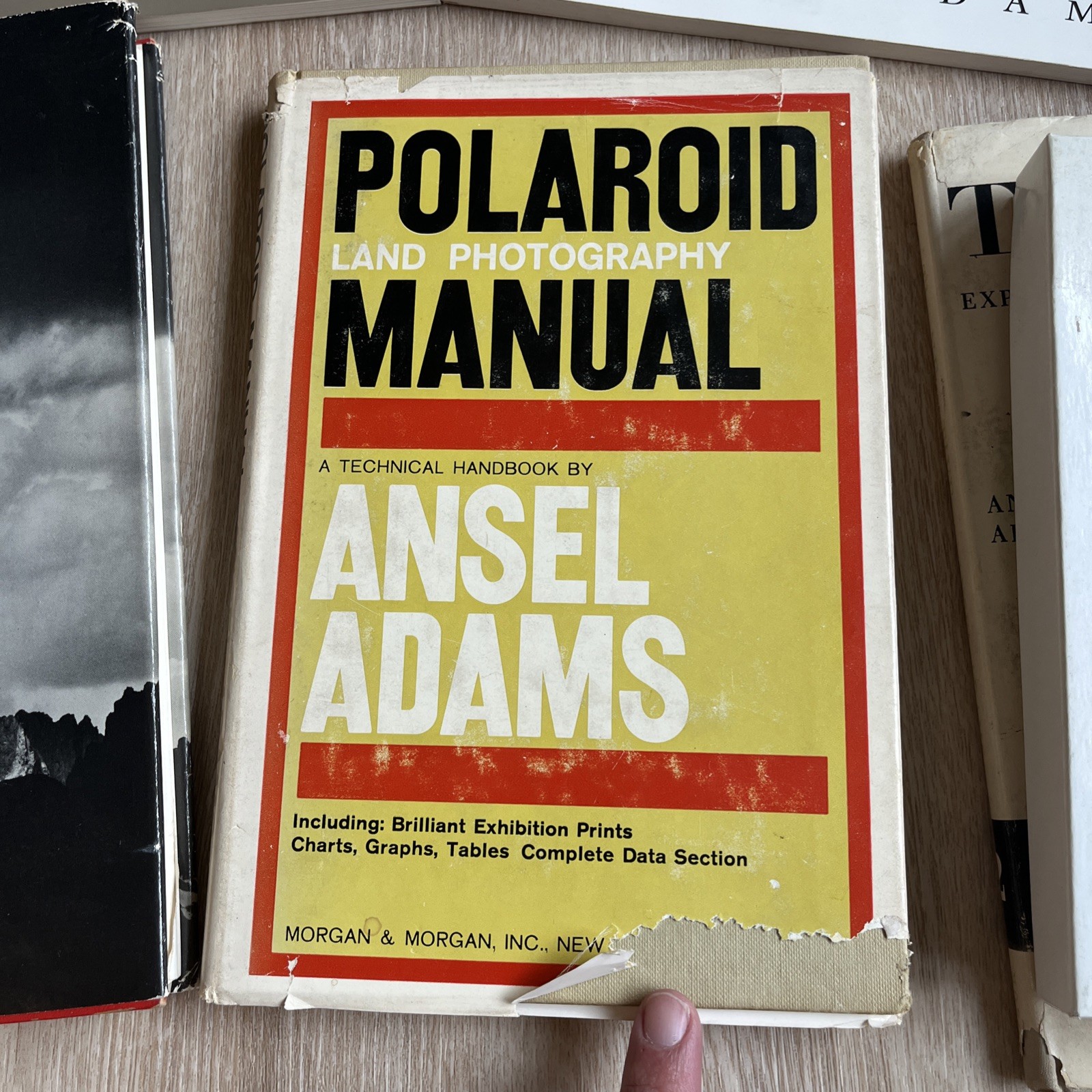 Vtg Ansel Adams Estate Lot 8p Book Collection Boxed Greeting Cards National Park