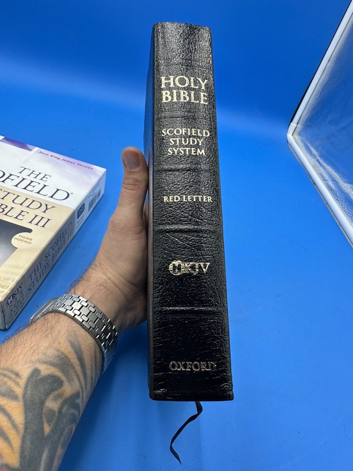 Scofield Study Bible III-NKJV (Leather / Fine Binding)