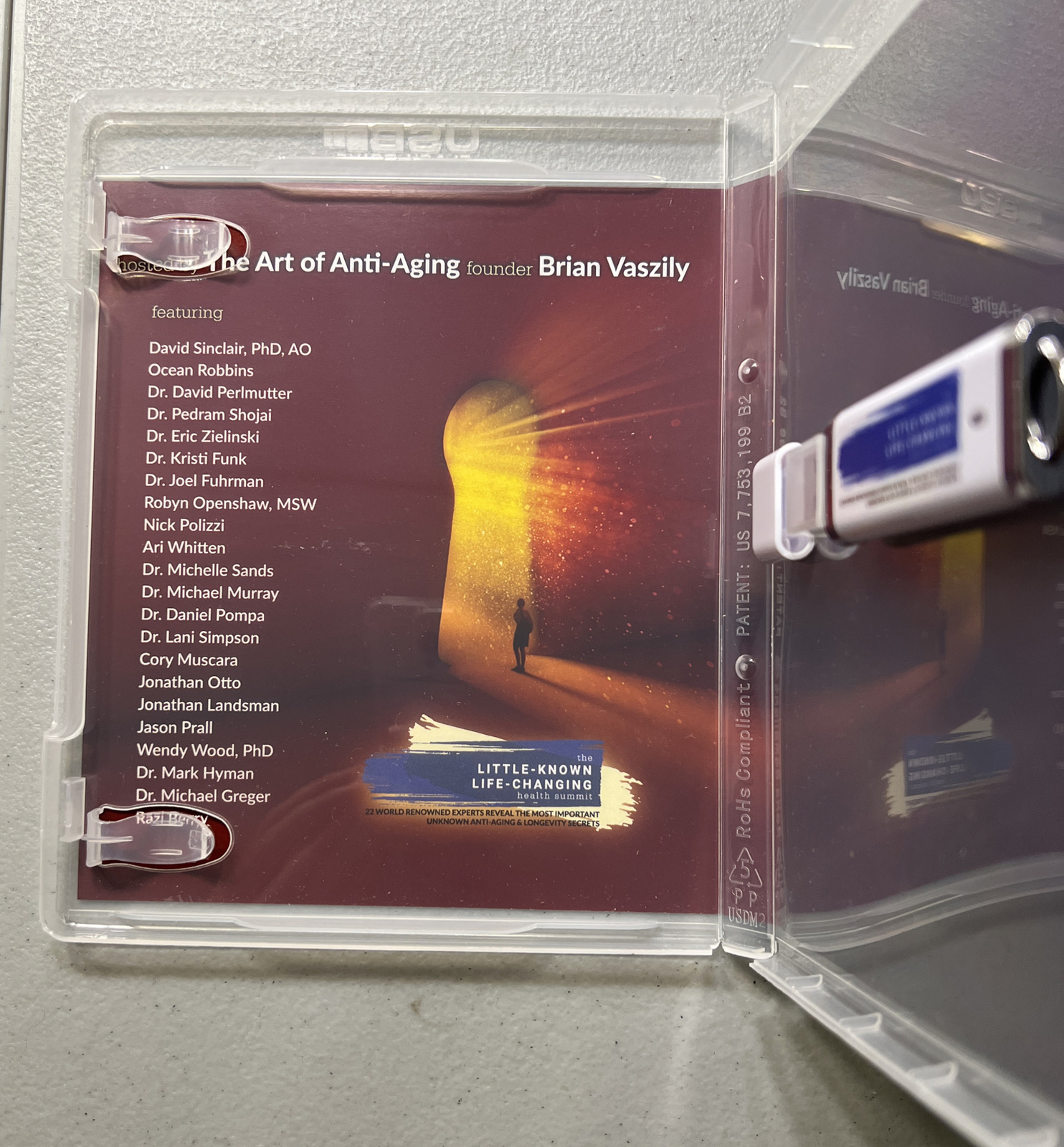USB Flash Drive – The Little Known Life Changing Health Summit All 22 Interviews