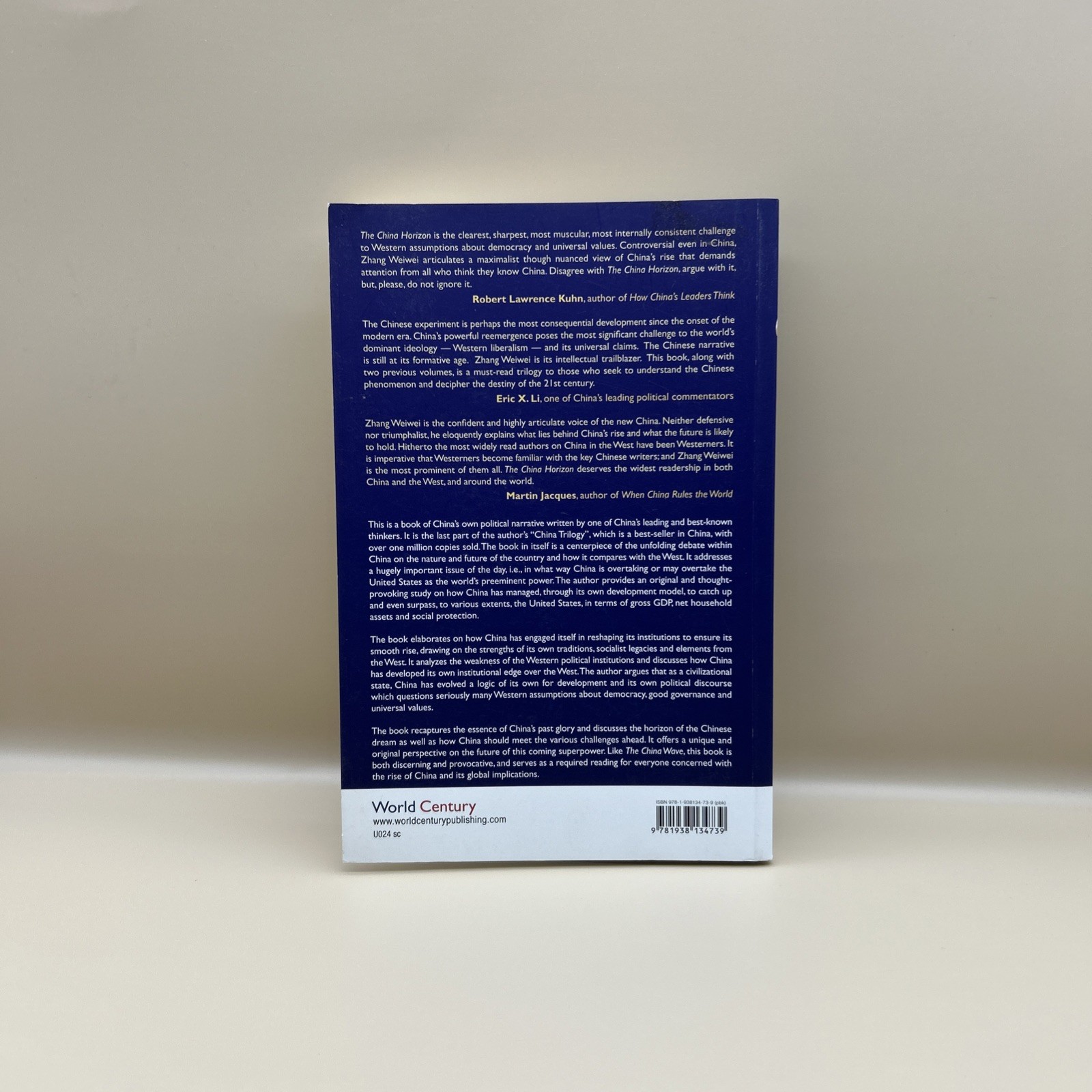 The China Horizon: Glory & Dream Of a Civilizational State by Zhang Weiwei PB