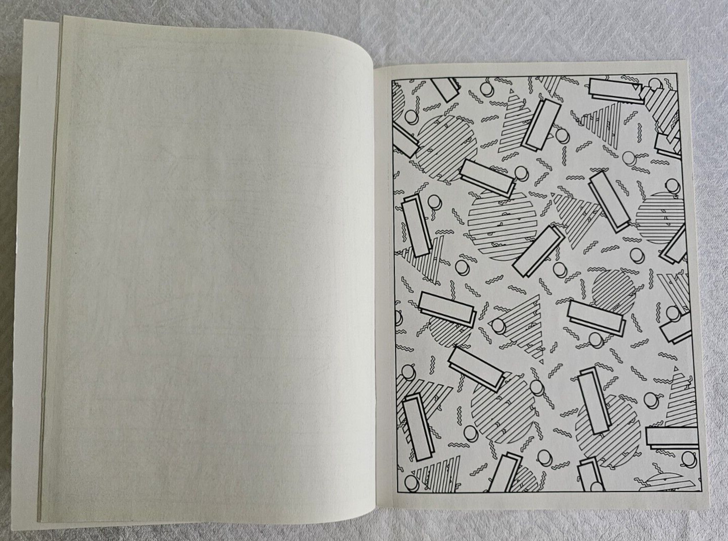 Coloring The 80s Relax and Rewind Any Age Coloring Book 16 Pages to Color