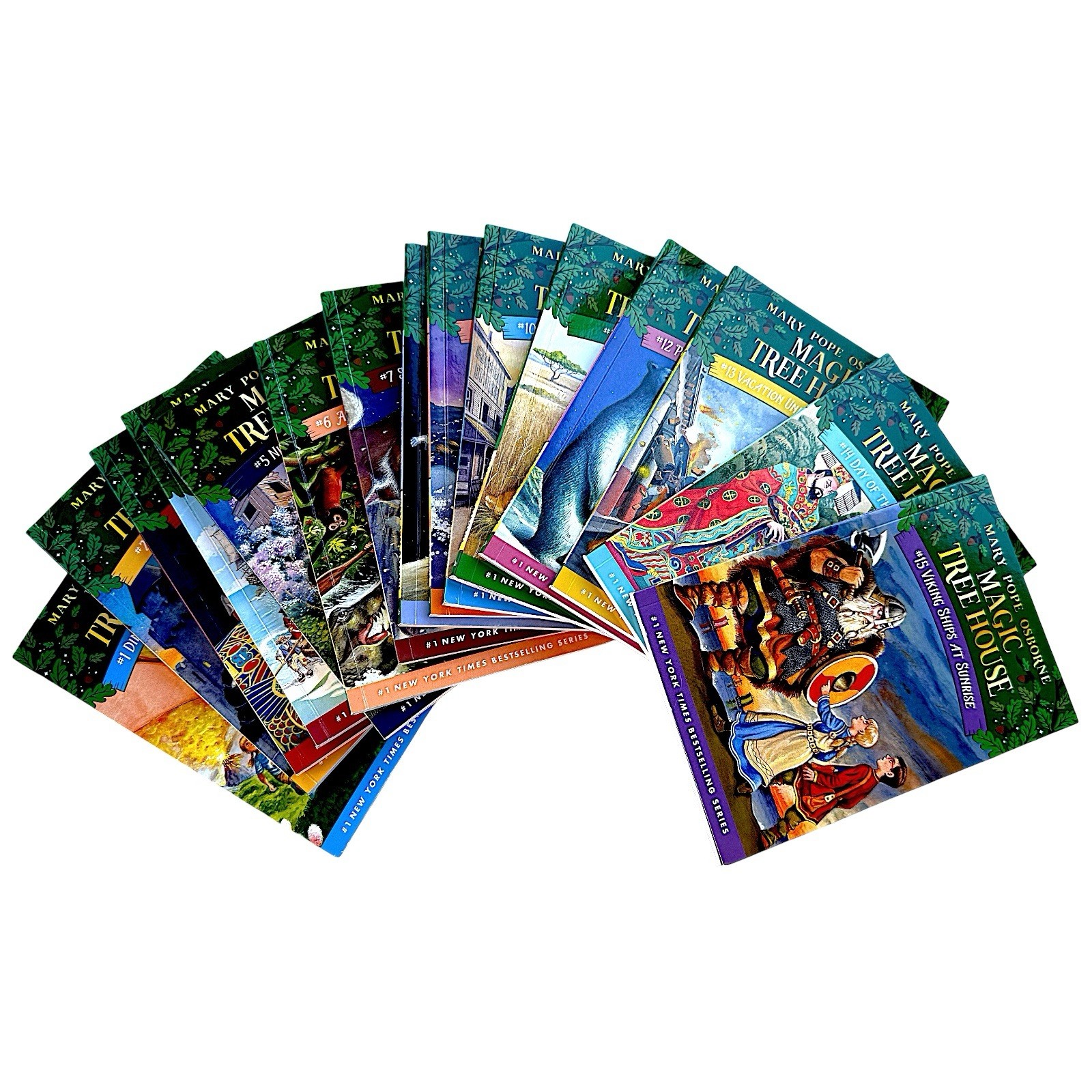 Magic Tree House Collection #1 Books 1–15 Box Set Mary Pope Osborne Complete Set