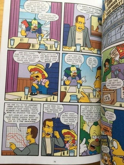 Simpsons Comics Supernova