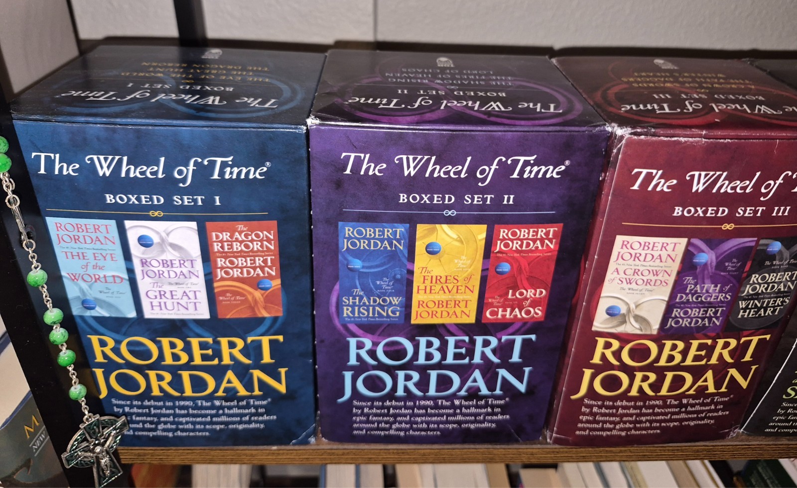 Wheel of Time complete sets Robert Jordan Brandon Sanderson mass mkt paperbacks