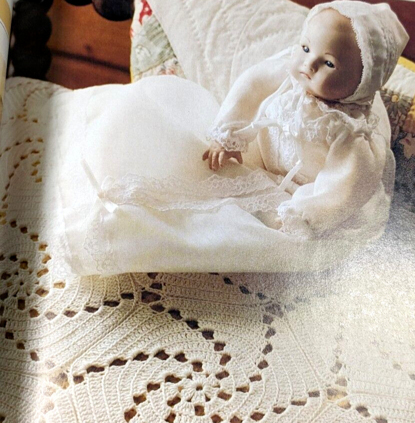 Better Homes & Gardens White Crochet 1988 Meredith Corp. Patterns Instuctions