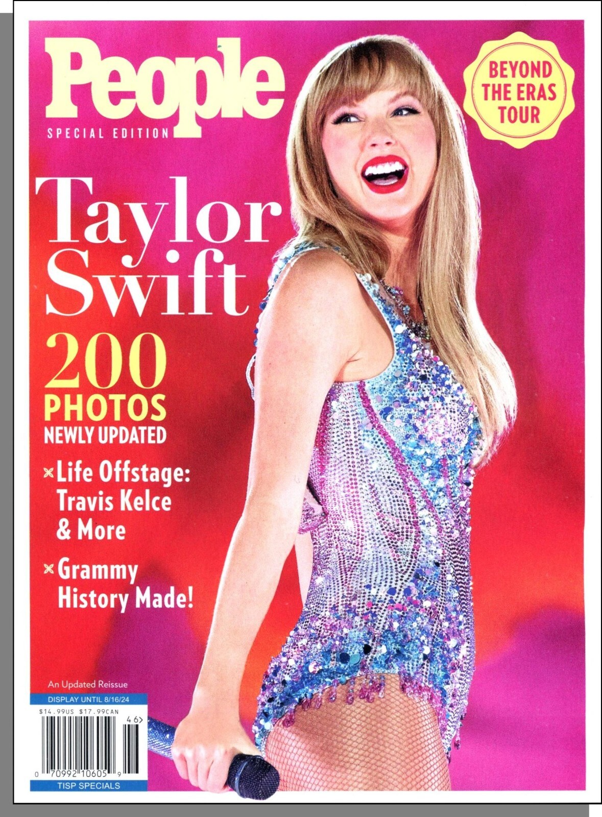 People Special Edition – 2024 – Taylor Swift Beyond the Eras Tour Book – New!