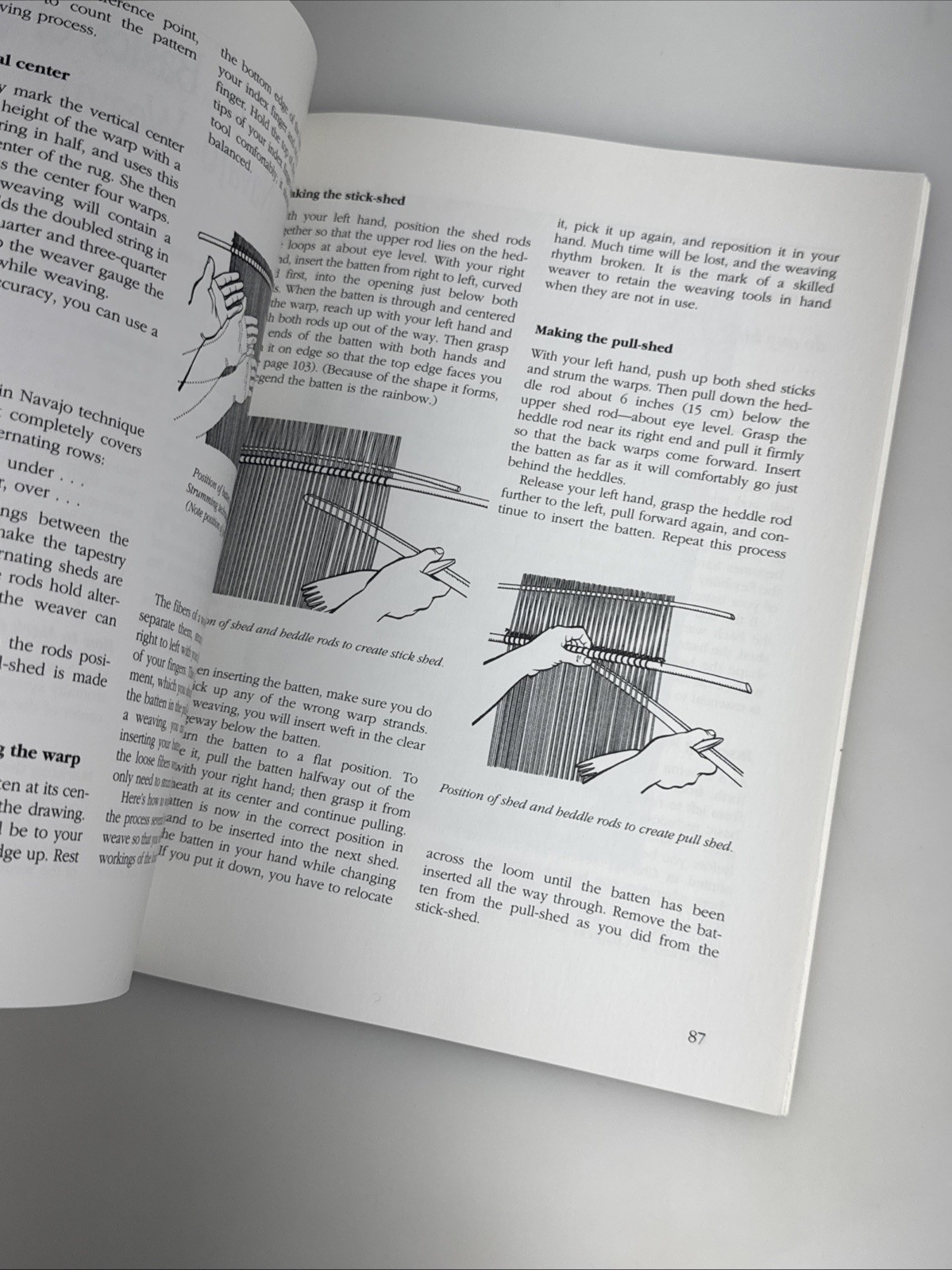 Navajo Weaving Way Fleece to Rug Noel Bennett Tiana Bighorse Weaving Book