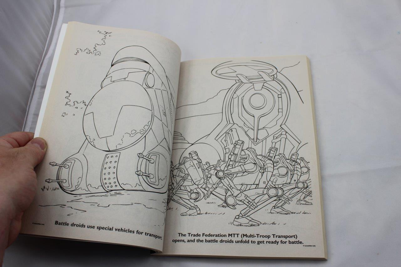 Star Wars Gigantic Fun Book to Color You Seek Yoda 192 Pages 2010