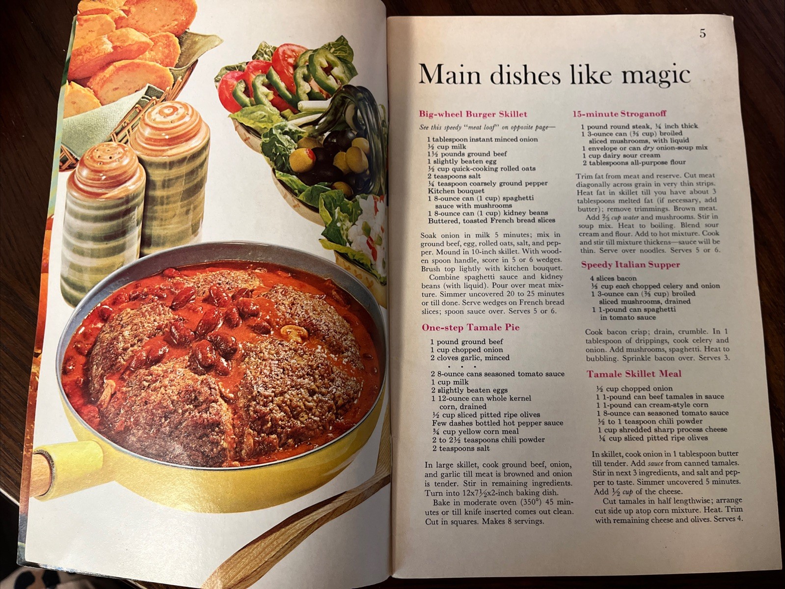 Vintage 1969 Cookbook Shortcut Cooking Meredith Corp Recipes Booklet 47 Pgs