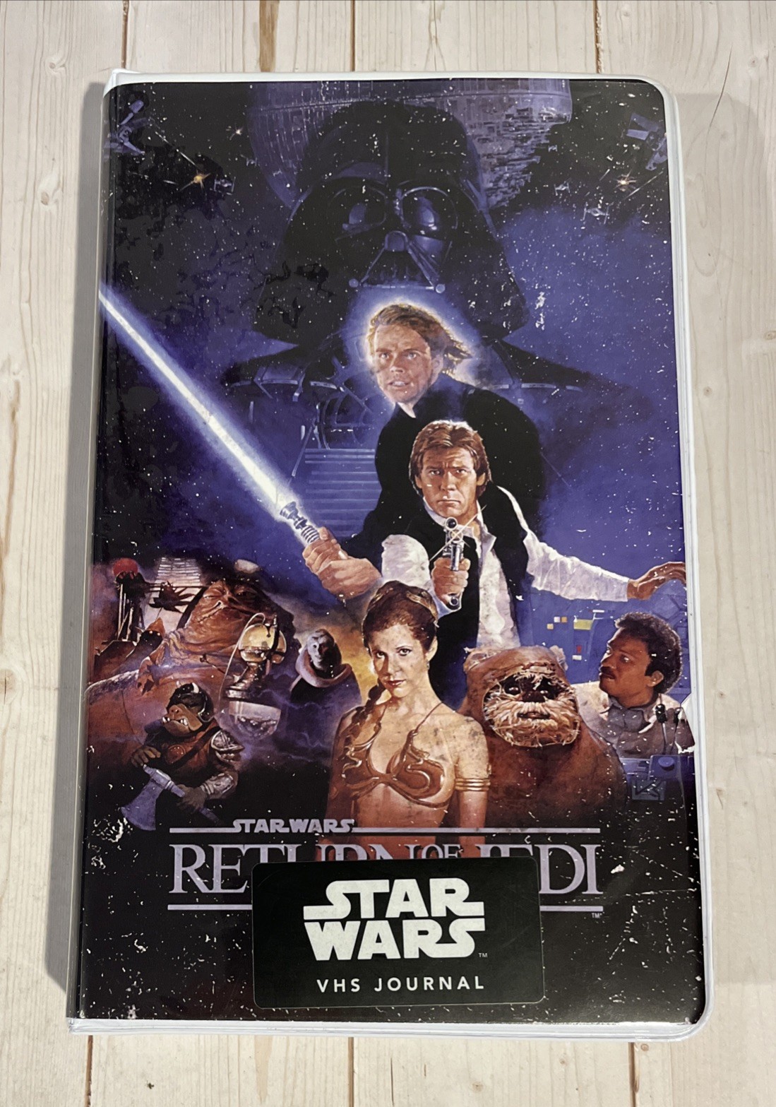 Star Wars Return Of The Jedi VHS Replica Clamshell Journal New Unused