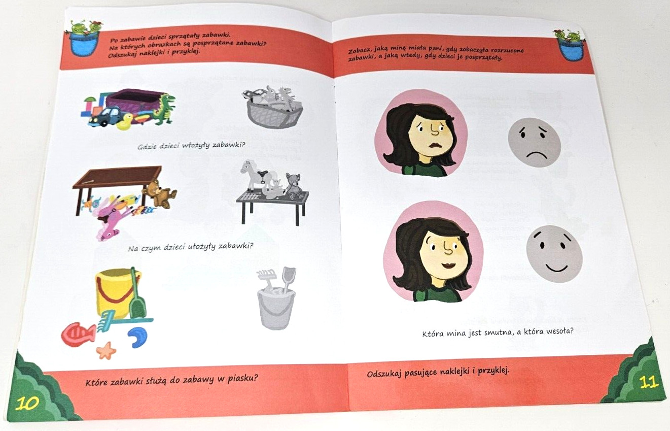 Lot of 7 Polish Children’s Story and Activity Books – Język Polski!!