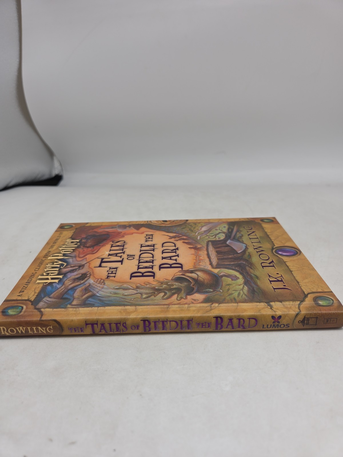 Harry Potter The Tales Of Beedle The Bard J K Rowling 1st Edition Auto Signed