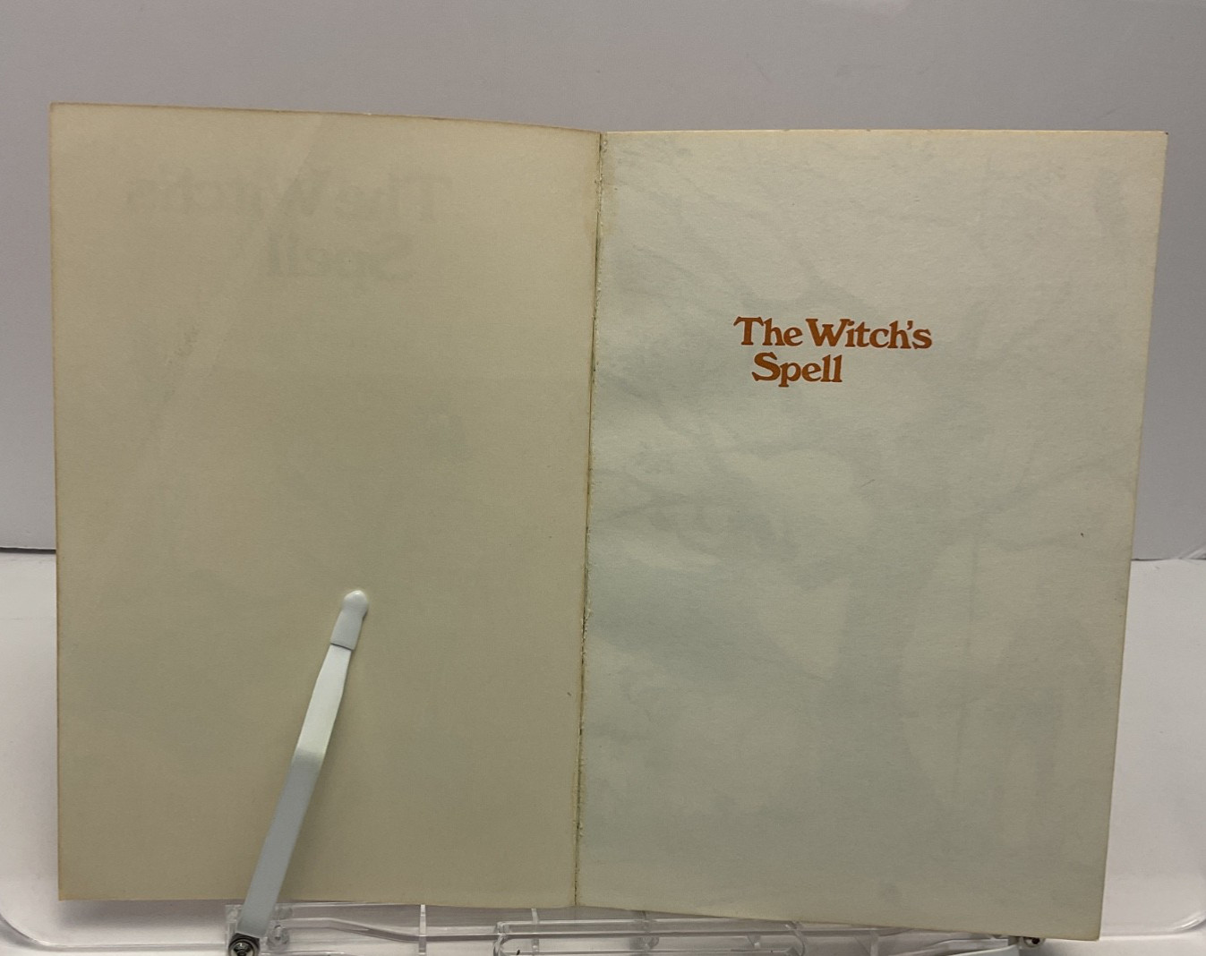The Witch’s Spell Ida DeLage 1966 Softcover Xerox Education Book Illustrated S8