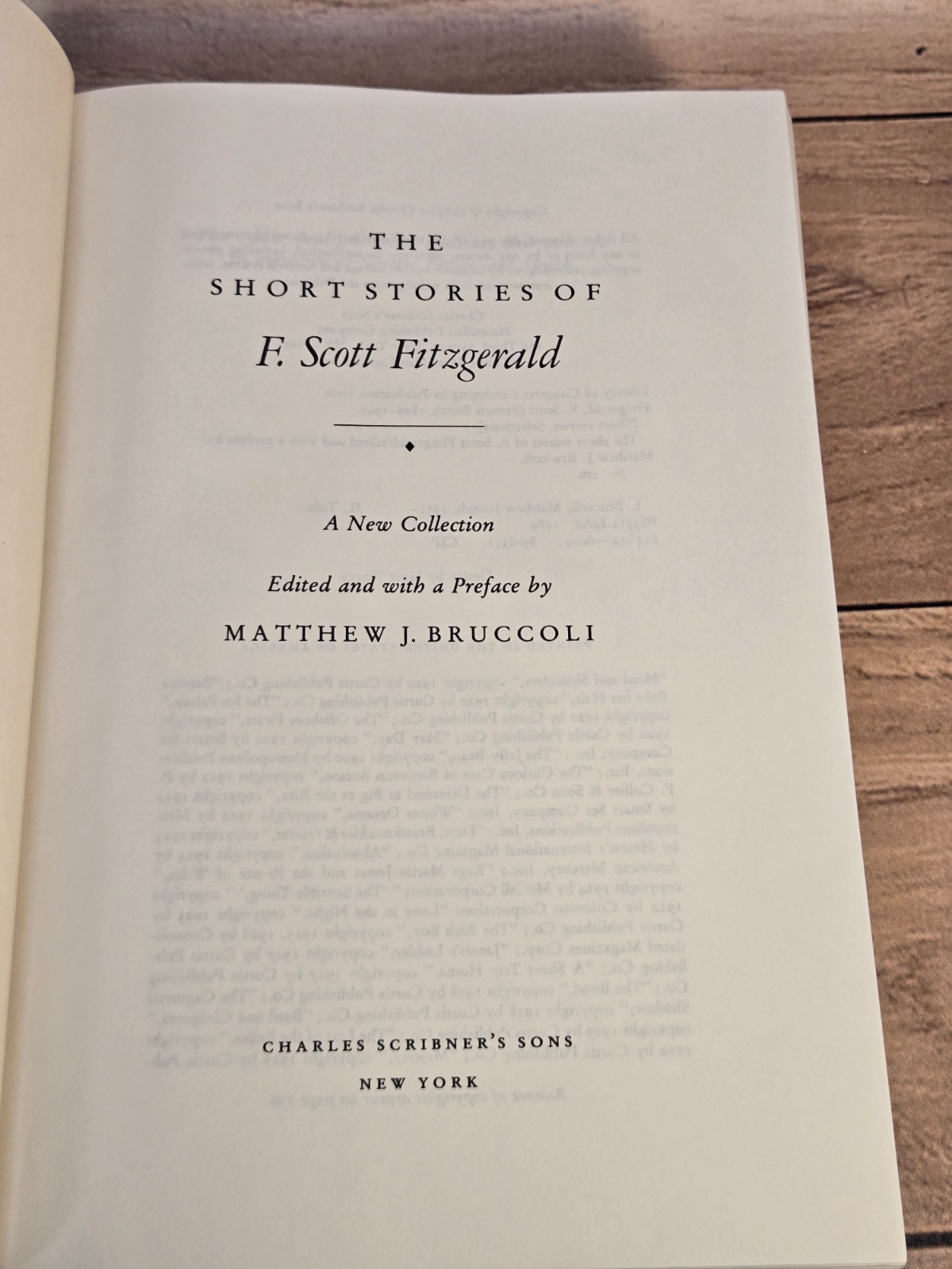 The Short Stories Of F. Scott Fitzgerald: A New Collection Hardcover DJ NICE
