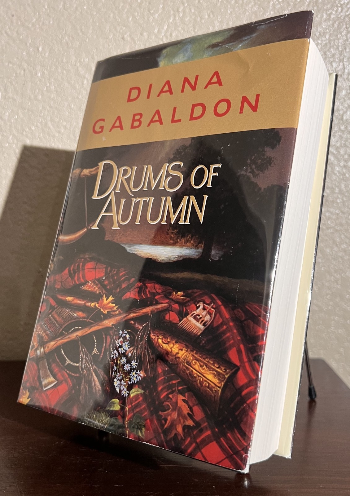 Outlander #4: DRUMS OF AUTUMN by Diana Gabaldon (1997, Hardcover) BCE