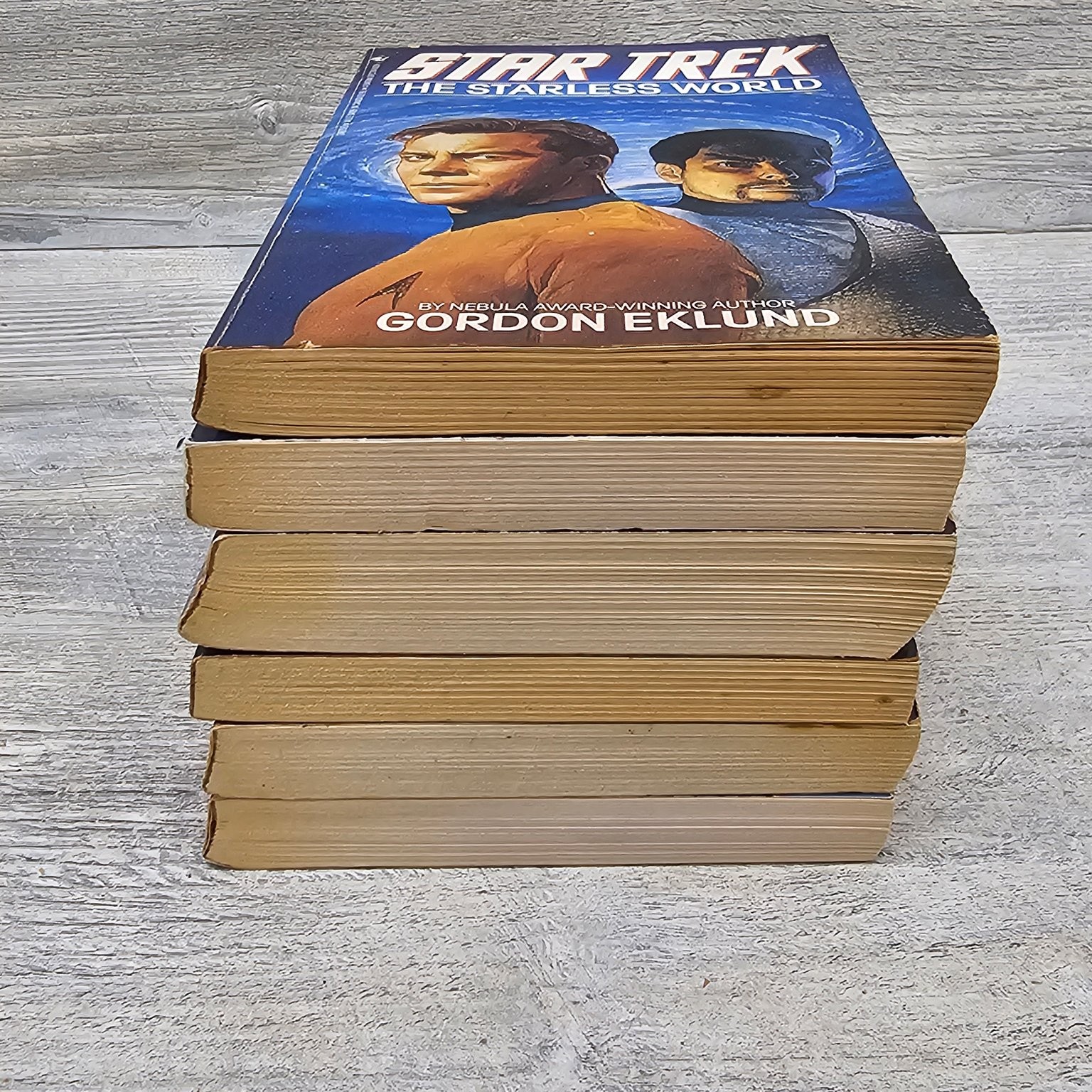 Star Trek Lot 6 Books Sci-Fi Vintage Paperback Bantam Marshak Goldin Eklund Sky