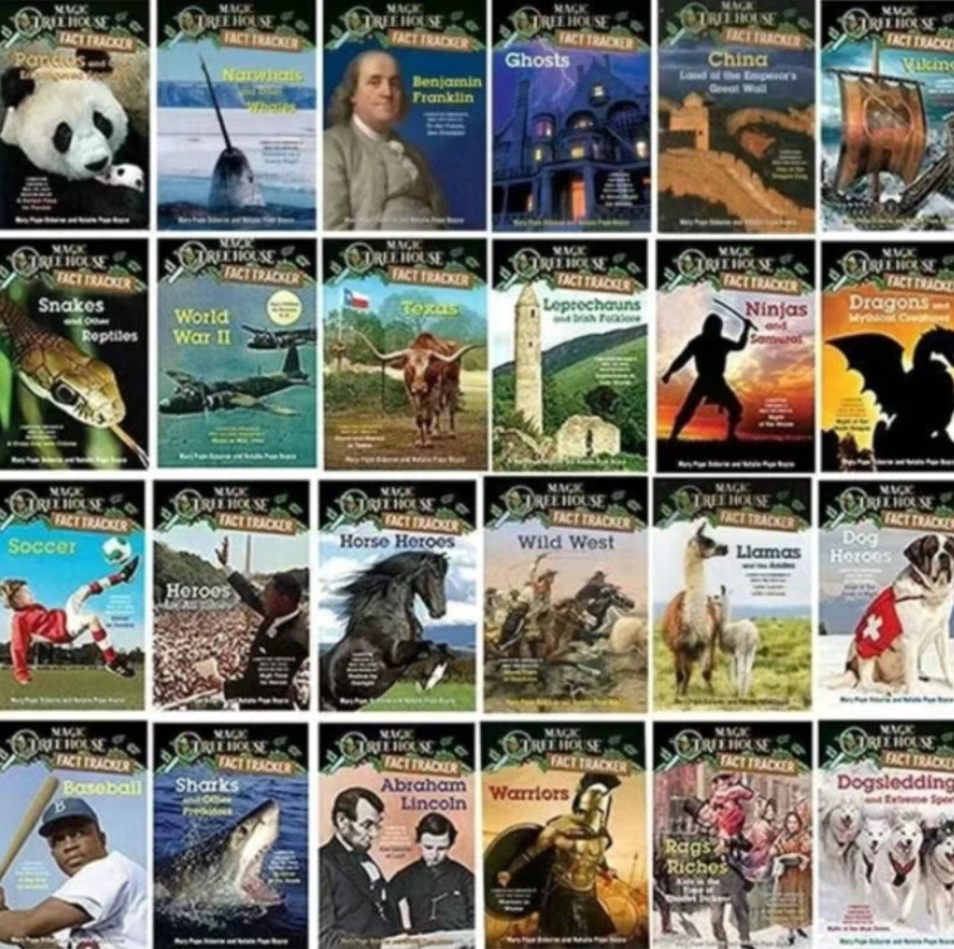 Complete Set Magic Tree house Fact Tracker Series Collection 44 Books