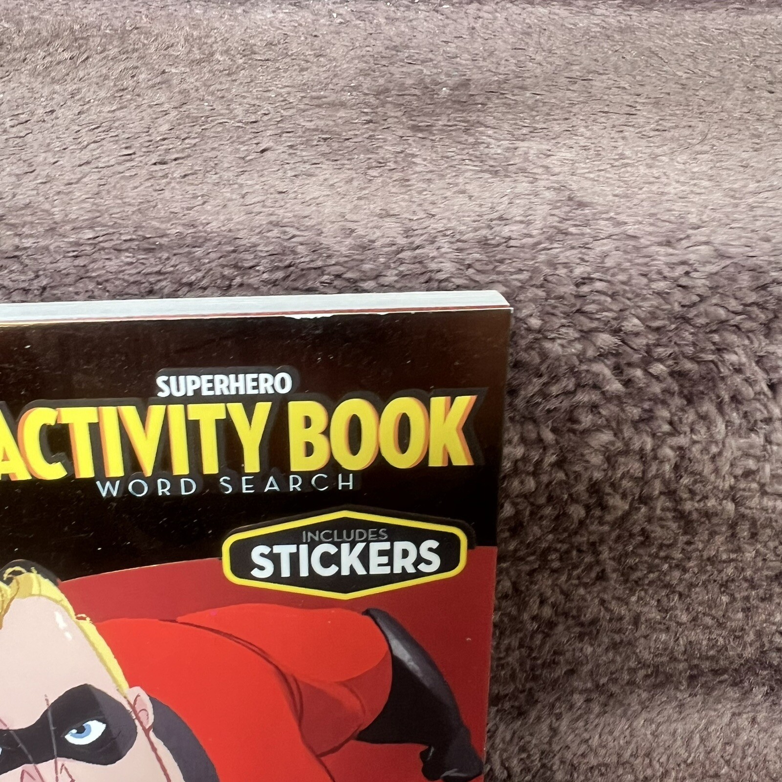 Incredibles 2 Superhero Activity Book Includes Stickers Pixar Disney Unused