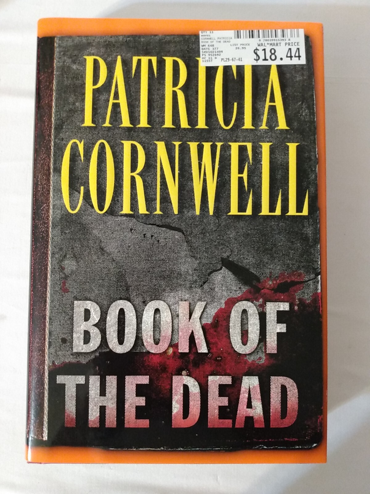 Patricia Cornwell Crime Mystery Thriller Lot of 6 HC books Kay Scarpetta novels