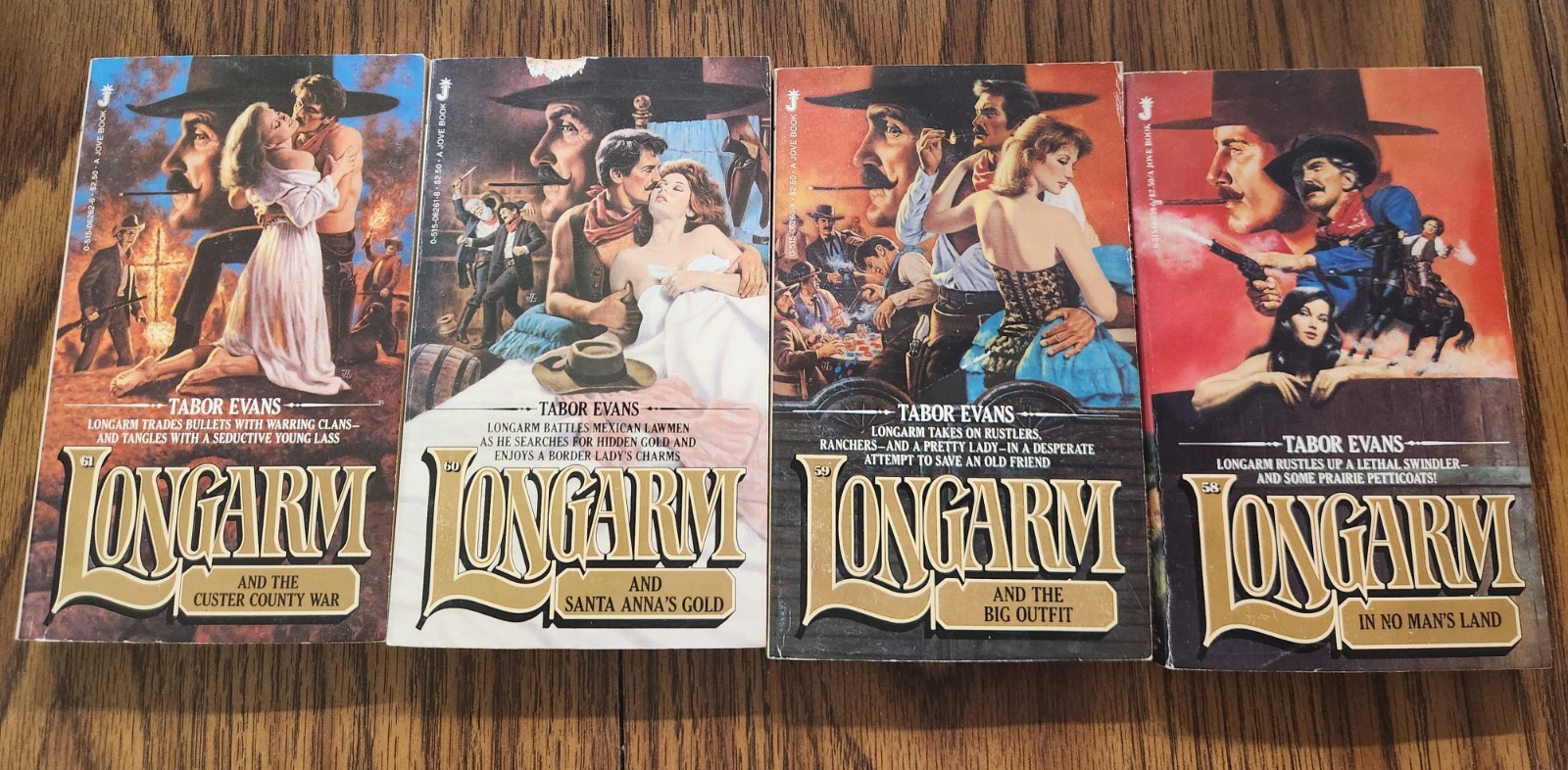 Longarm Series Of Western Romance Paperback Books (Lot Of 14 “New Old Stock”)