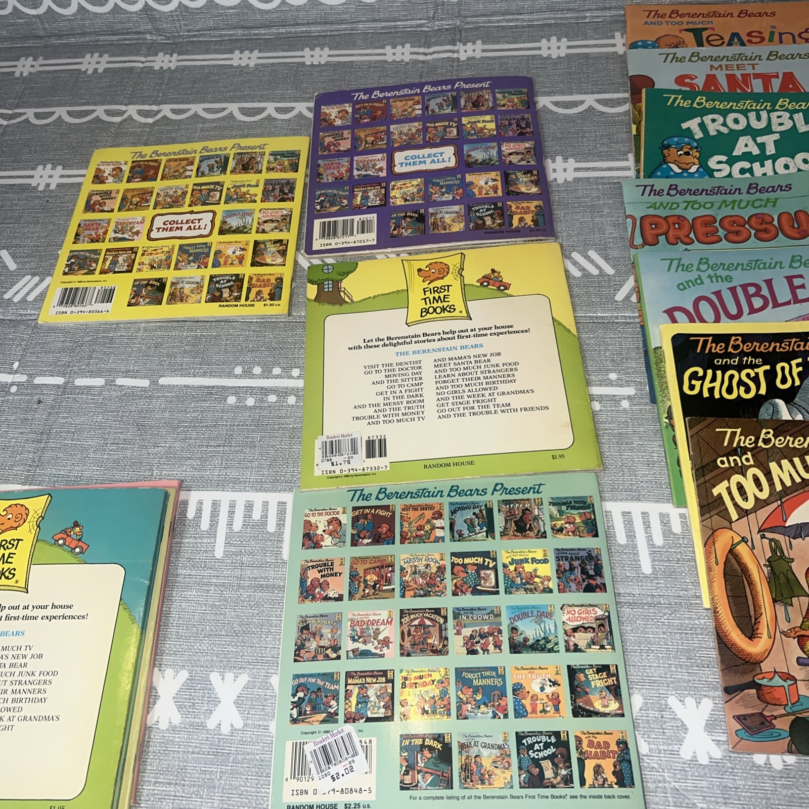 Huge Vintage Lot of 23 Berenstain Bears Books Picture Book Homeschool Morals