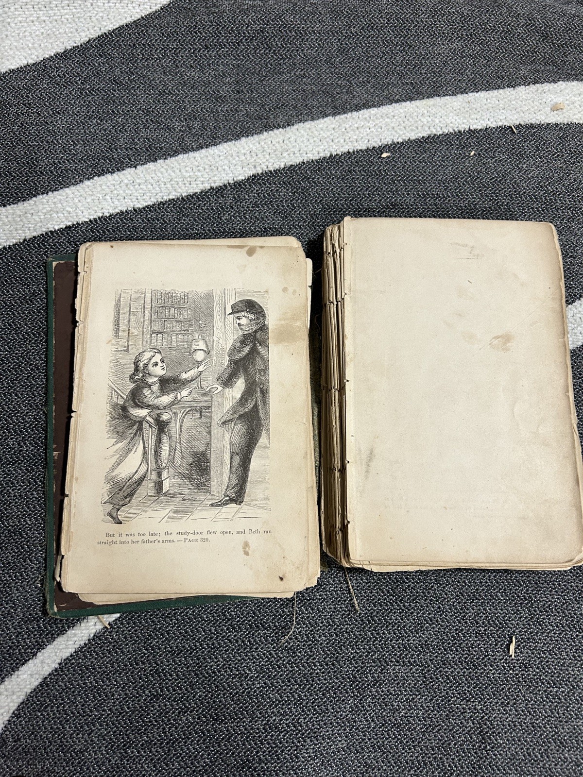 Rare 1870 Little Women by Louisa May Alcott – Roberts Brothers – For Restoration