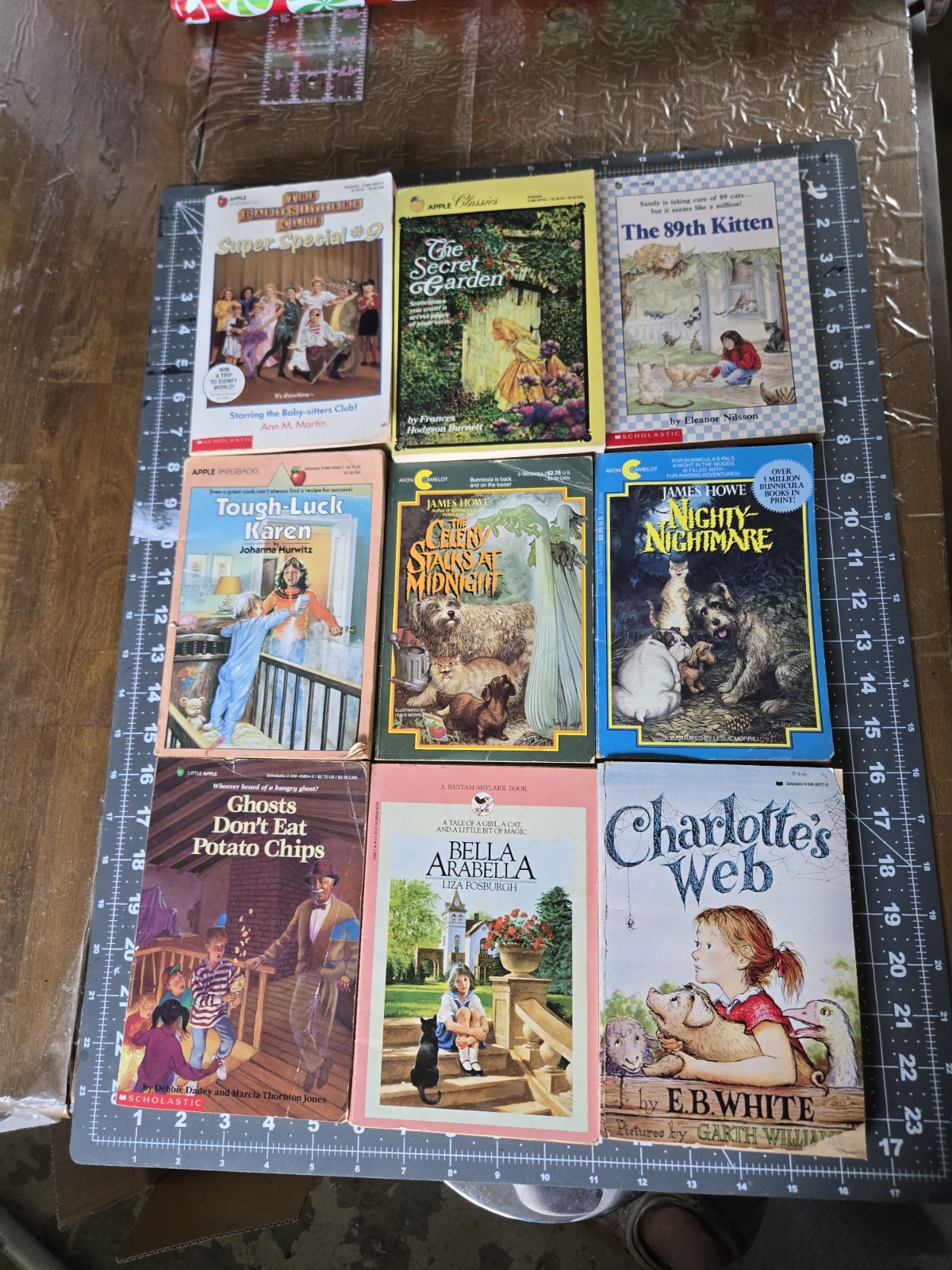 Assorted Vintage Lot of 8 Apple, Little Apple, & Avon Camelot Paperback Books