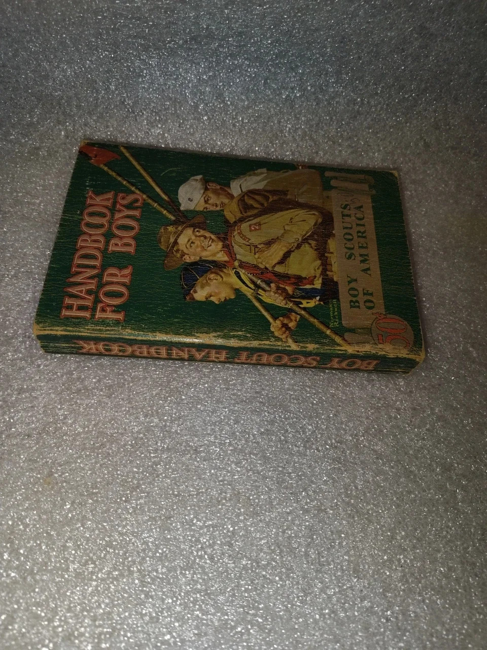 Boy Scouts Handbook for Boys 1940 & Scoutmasters 1929 Manual Vintage Lot
