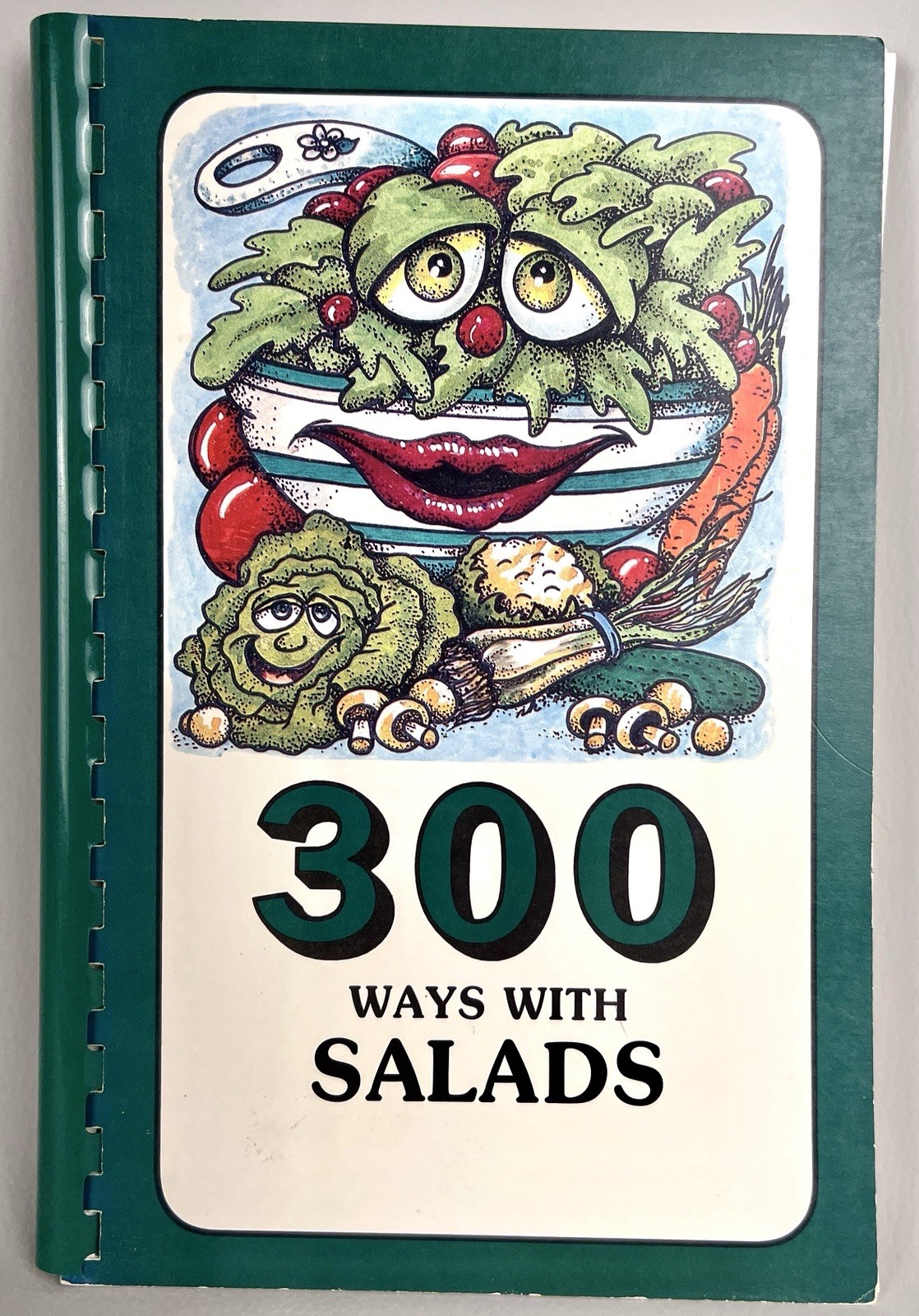 300 Ways With Salads Spiral Bound Cookbook By Morris Press 1995 Salad Recipes