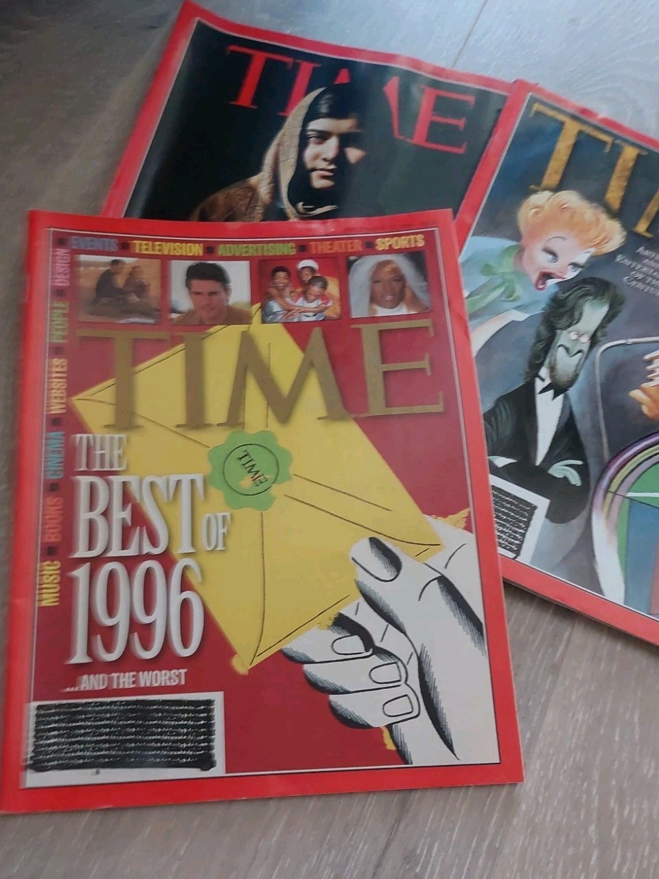LOT of 6 Time Magazine 100 Artists Entertainers of Century, Frontiers Medicine