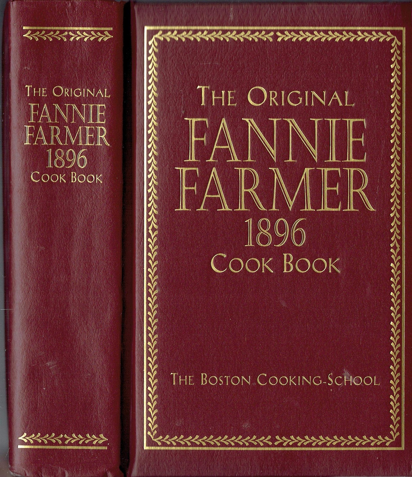 The Original Fannie Farmer 1896 Cook Book (1996 anniv. edition)