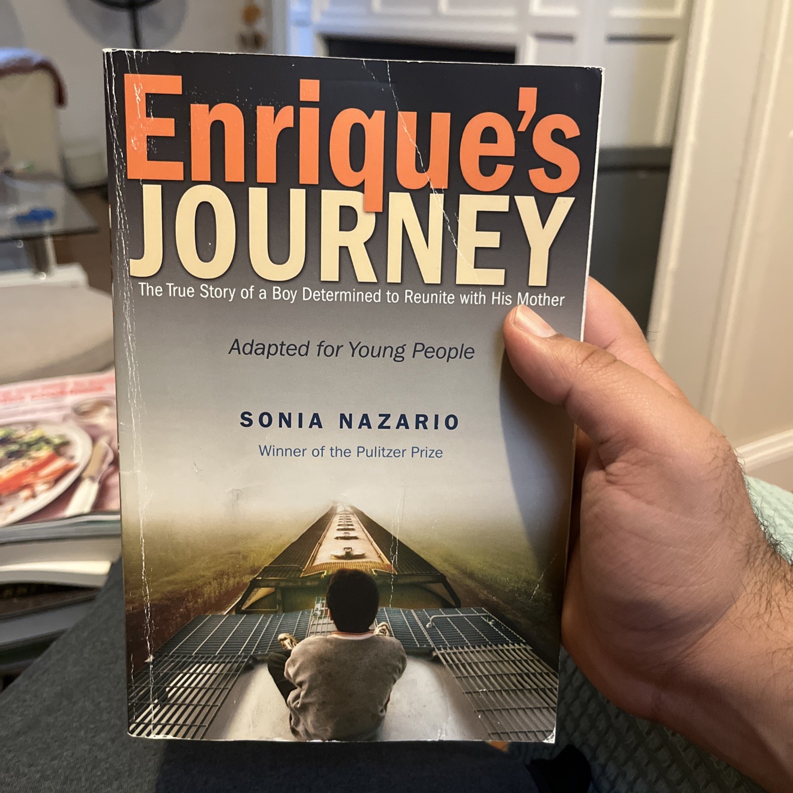 Enriques Journey Sonia Nazario YA Immigration True Story Book